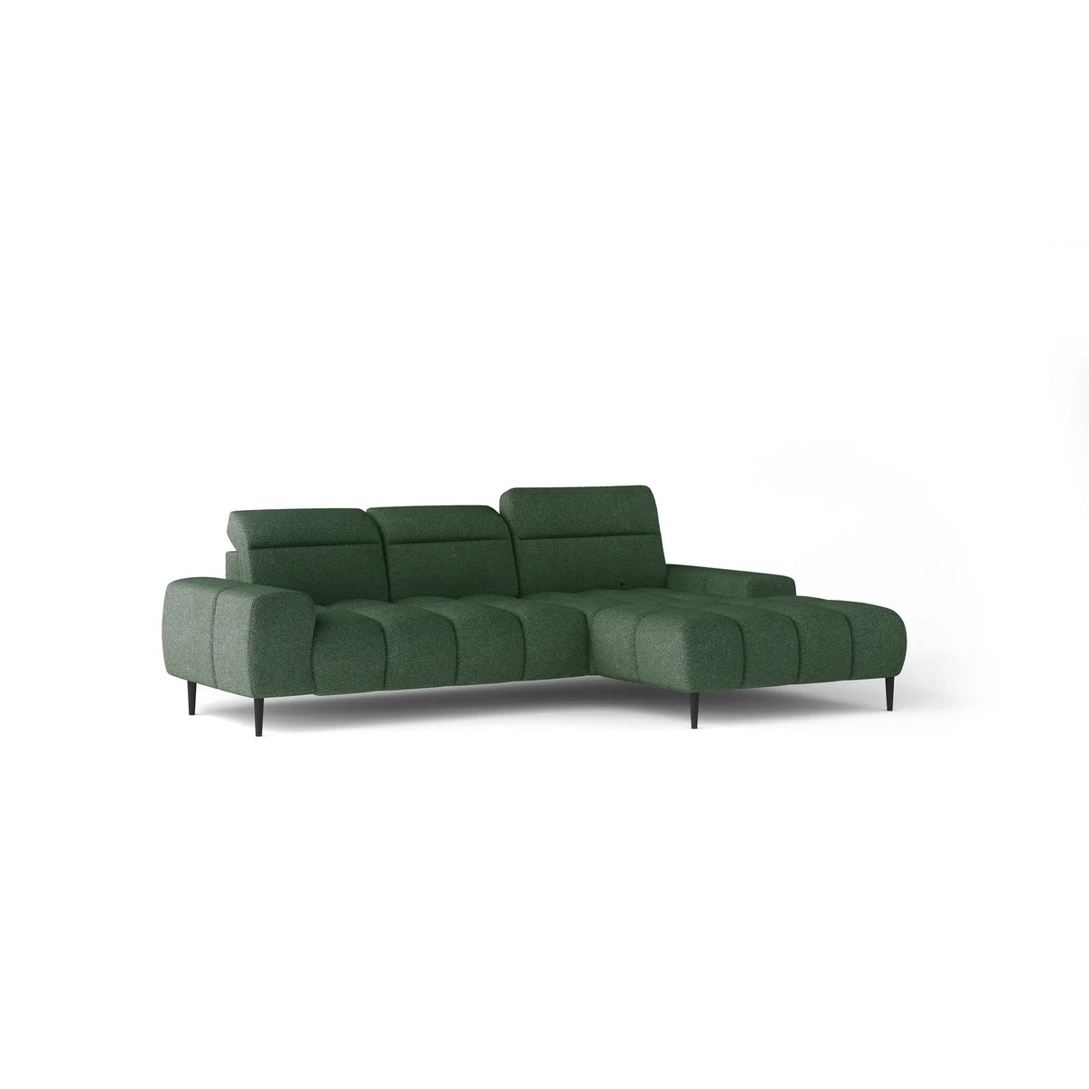 Coltar GIANO S, personalizabil materiale Gama Premium, cu reglaj electric, 273x175x97 cm