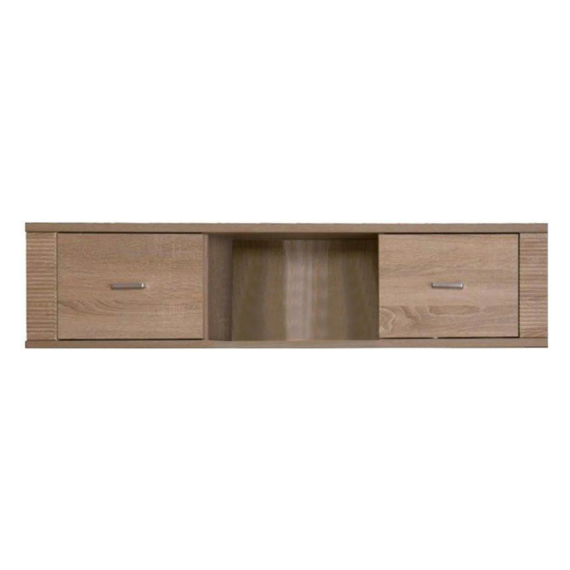 Dulap GRAND tip 15, stejar sonoma, PAL laminat, cu 2 usi, 140x30x25 cm
