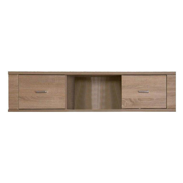 Dulap GRAND tip 15, stejar sonoma, PAL laminat, cu 2 usi, 140x30x25 cm