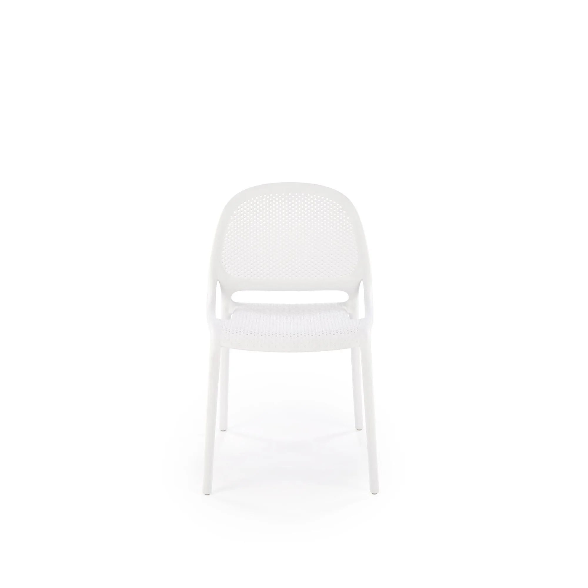Scaun de gradina K532, alb, polipropilena, 50x56x80 cm