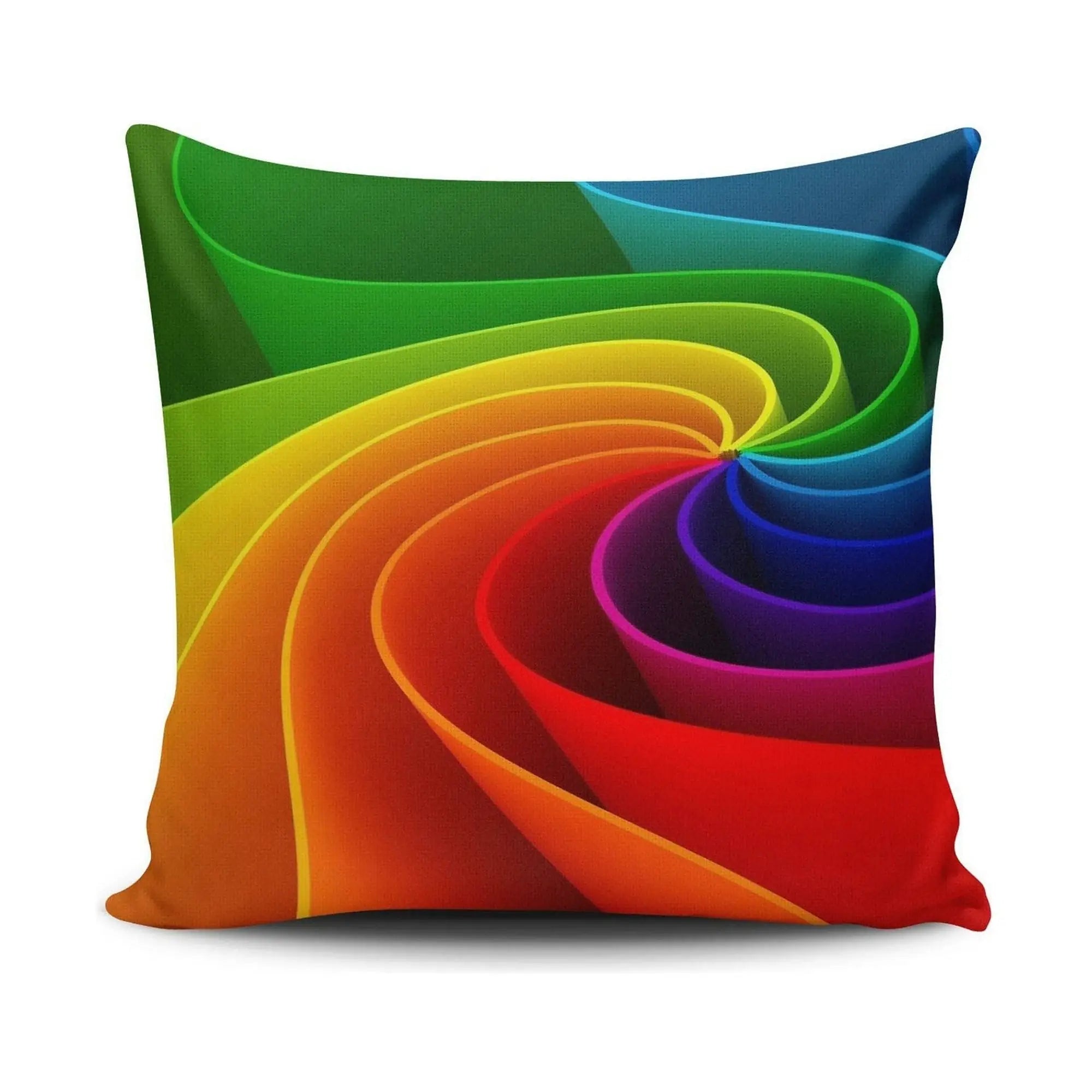Husa perna NKLF-264, multicolor, bumbac/poliester, 43x43 cm