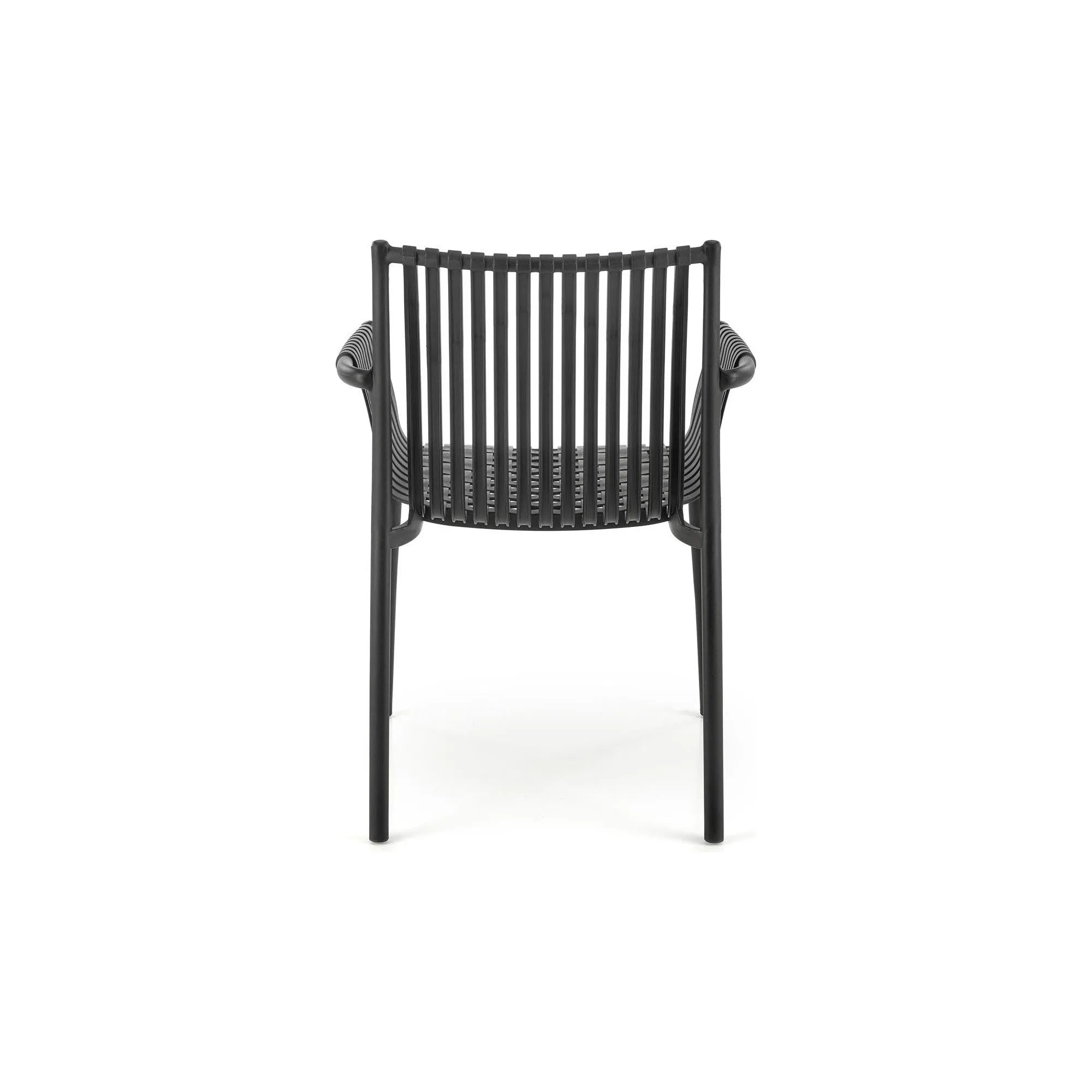 Scaun K492, negru, polipropilena, 60X56X84 cm