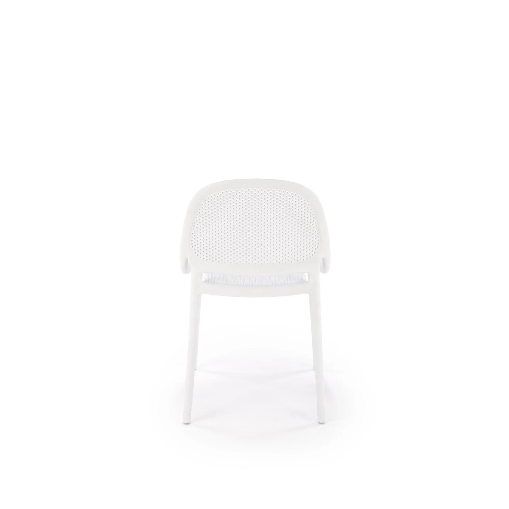 Scaun de gradina K532, alb, polipropilena, 50x56x80 cm