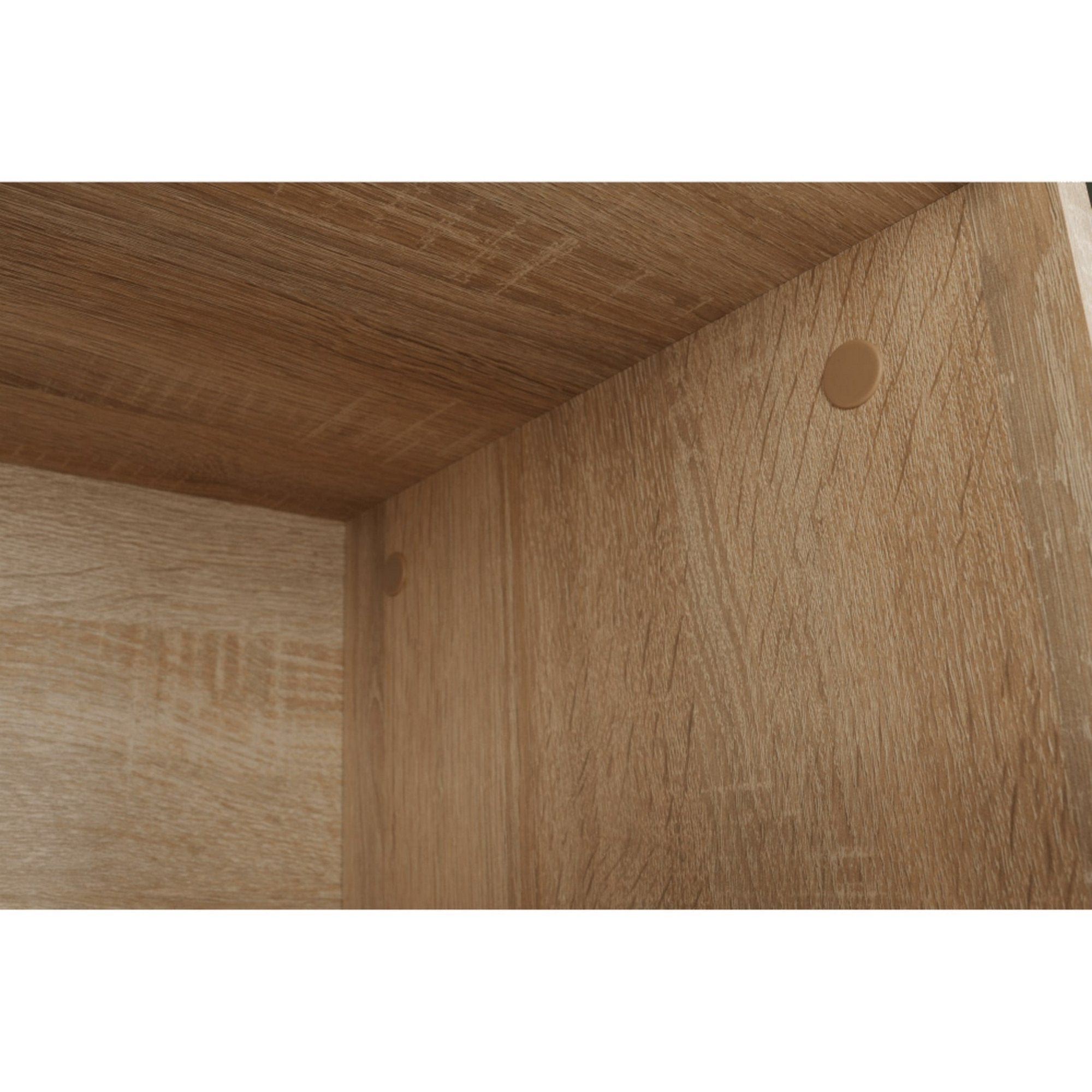 Biblioteca JOHAN 2 NEW 03, stejar sonoma, PAL melaminat, 73x34x116 cm