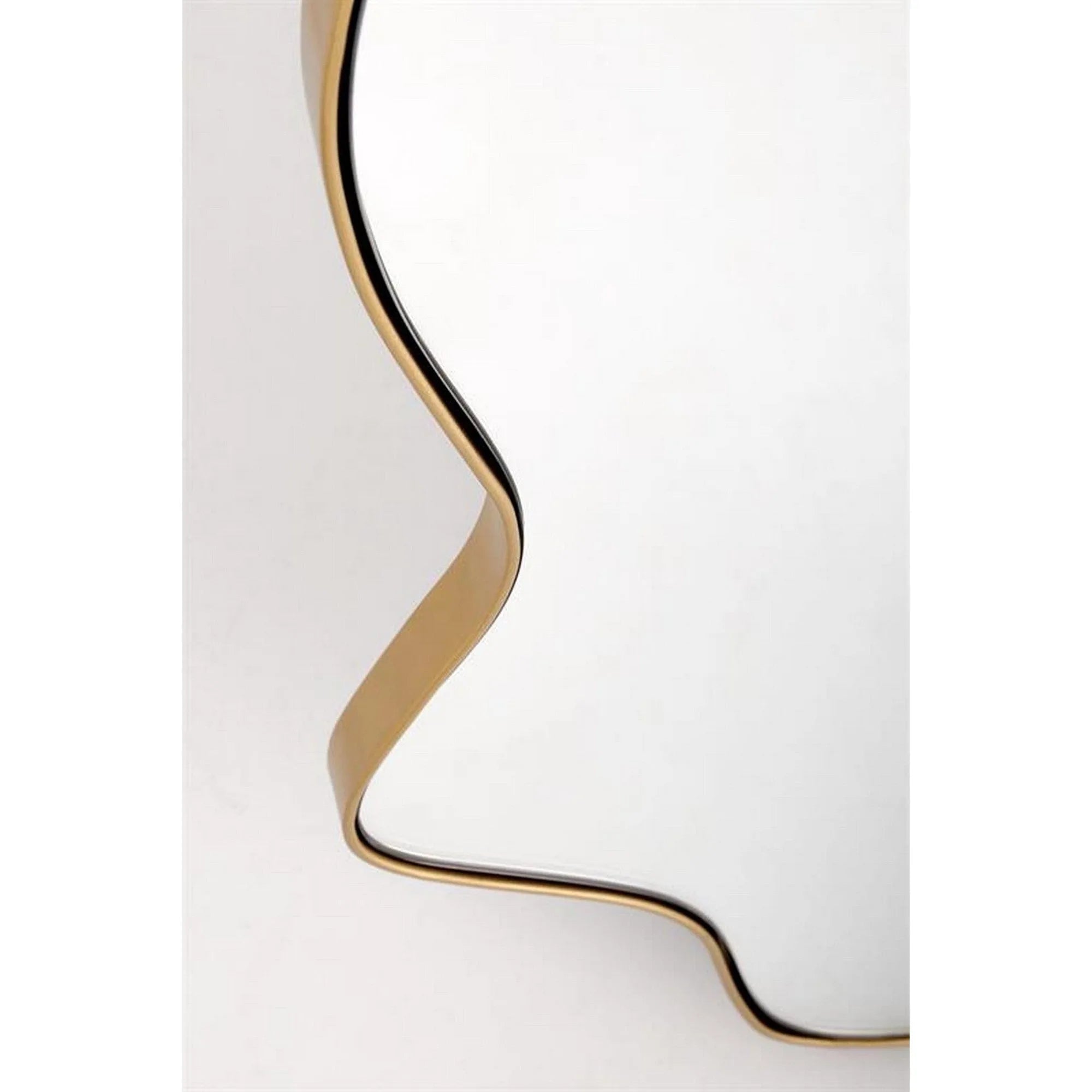 Oglinda ESSENT, auriu, 56x90 cm