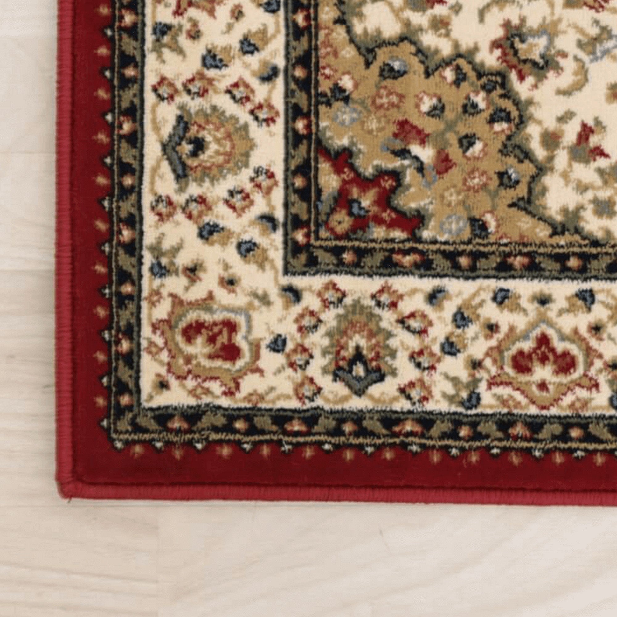 Covor KENDRA TYP 3, 67x120 cm, forma dreptunghiulara, polipropilena, visiniu/model oriental
