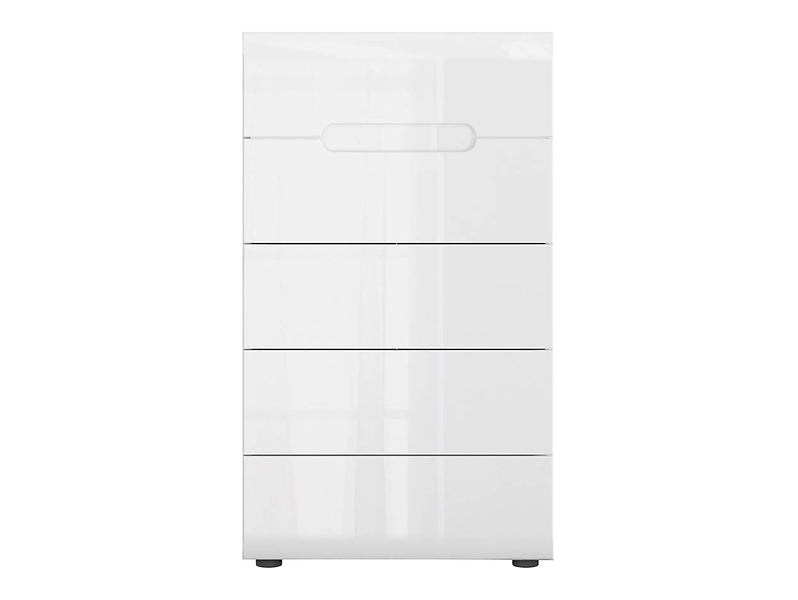 Comoda AZTECA TRIO, alb, PAL, 60x41x104 cm