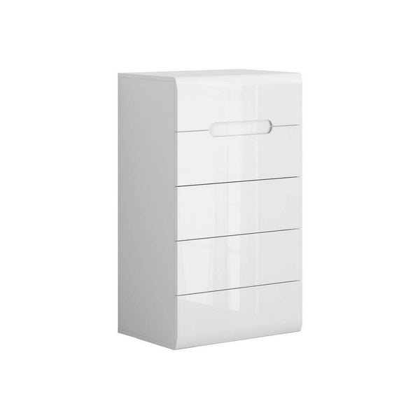 Comoda AZTECA TRIO, alb, PAL, 60x41x104 cm