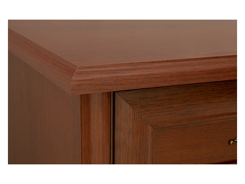 Comoda Kent EKOM5S, castan, PAL, 62x45x109 cm