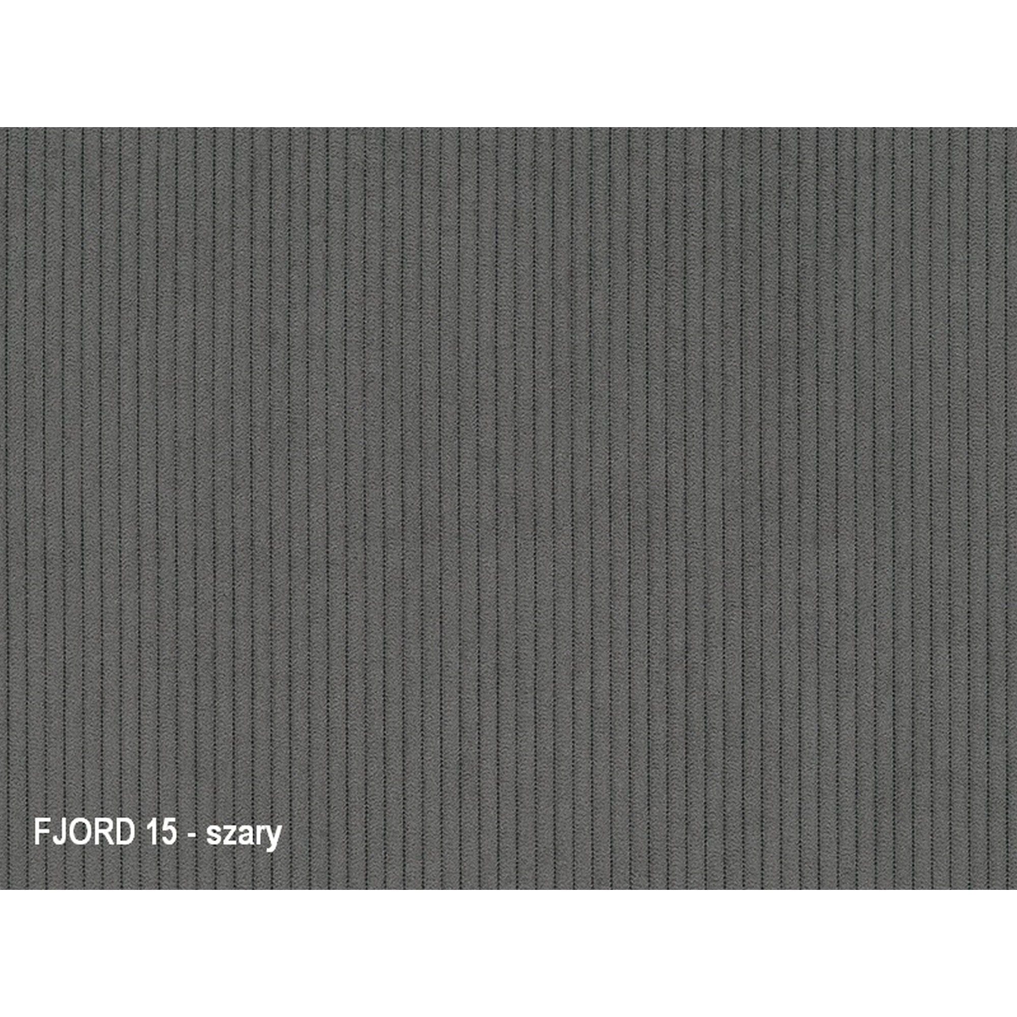 Scaun ORFE, gri/negru, stofa raiata/metal, 45x40x86 cm