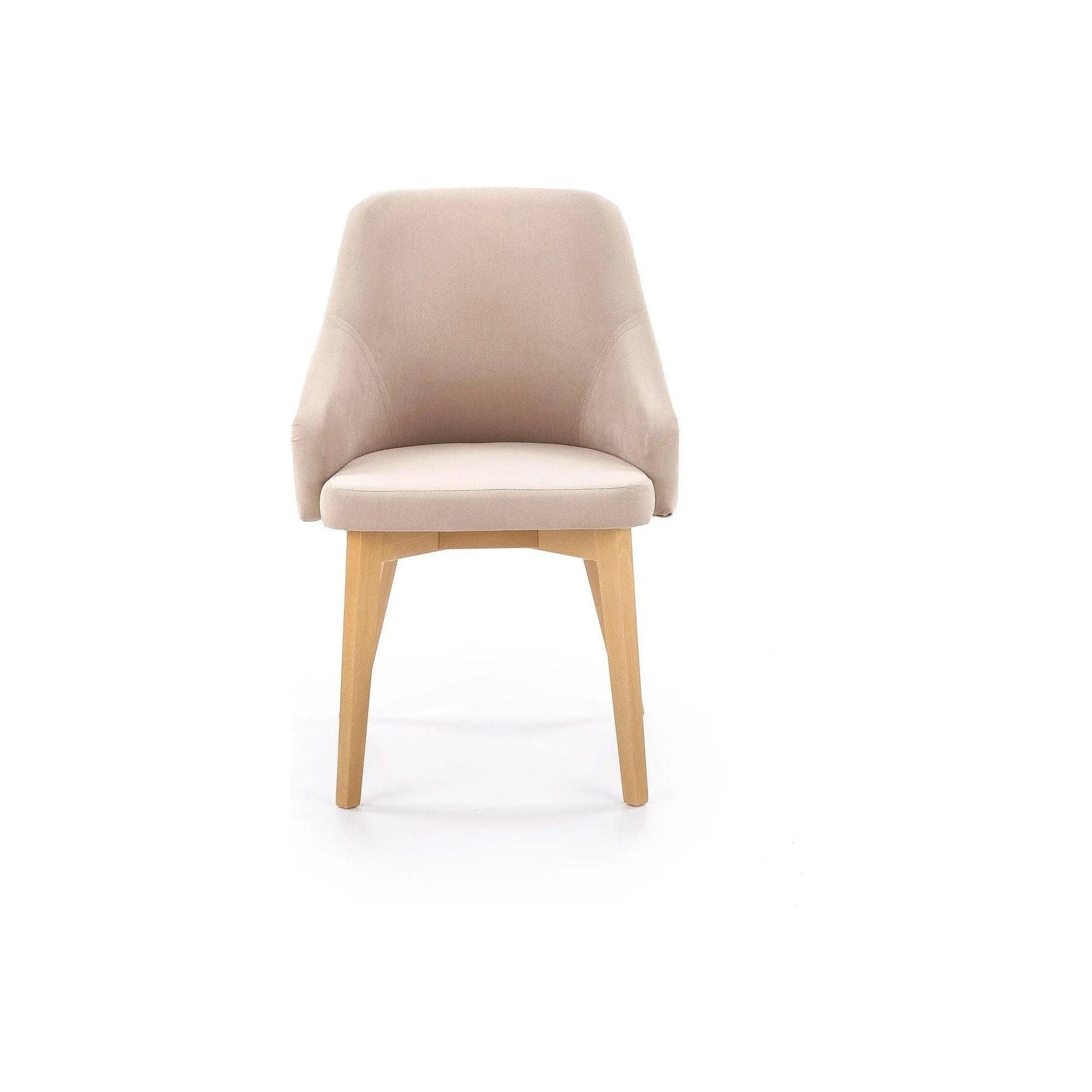 Scaun living Toledo 2, bej,  57X56X86 CM