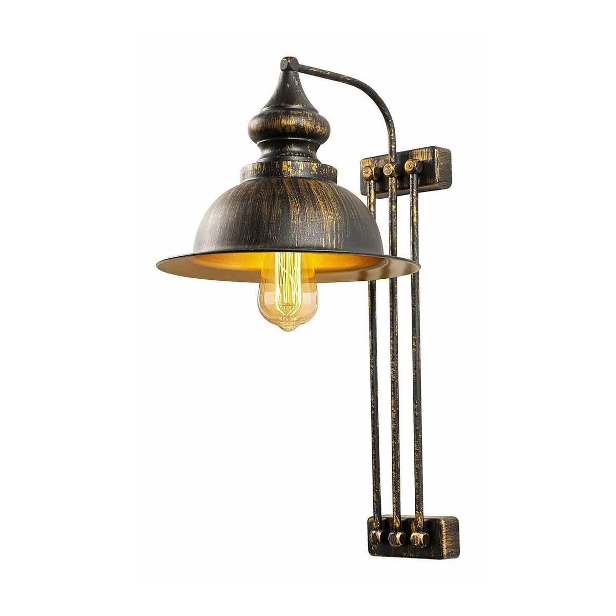 Lampa perete 3743, bronz, metal, 32x28x53 cm