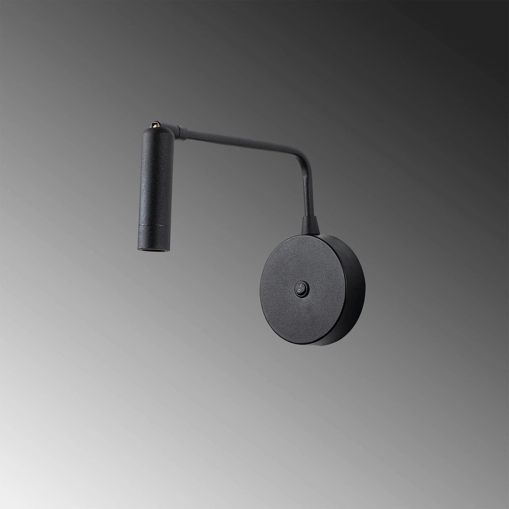 Lampa perete UGUR-6042, negru, metal, 10x27x15 cm