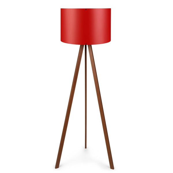 Lampadar AYD-1573, rosu/nuc, 20x38x140 cm
