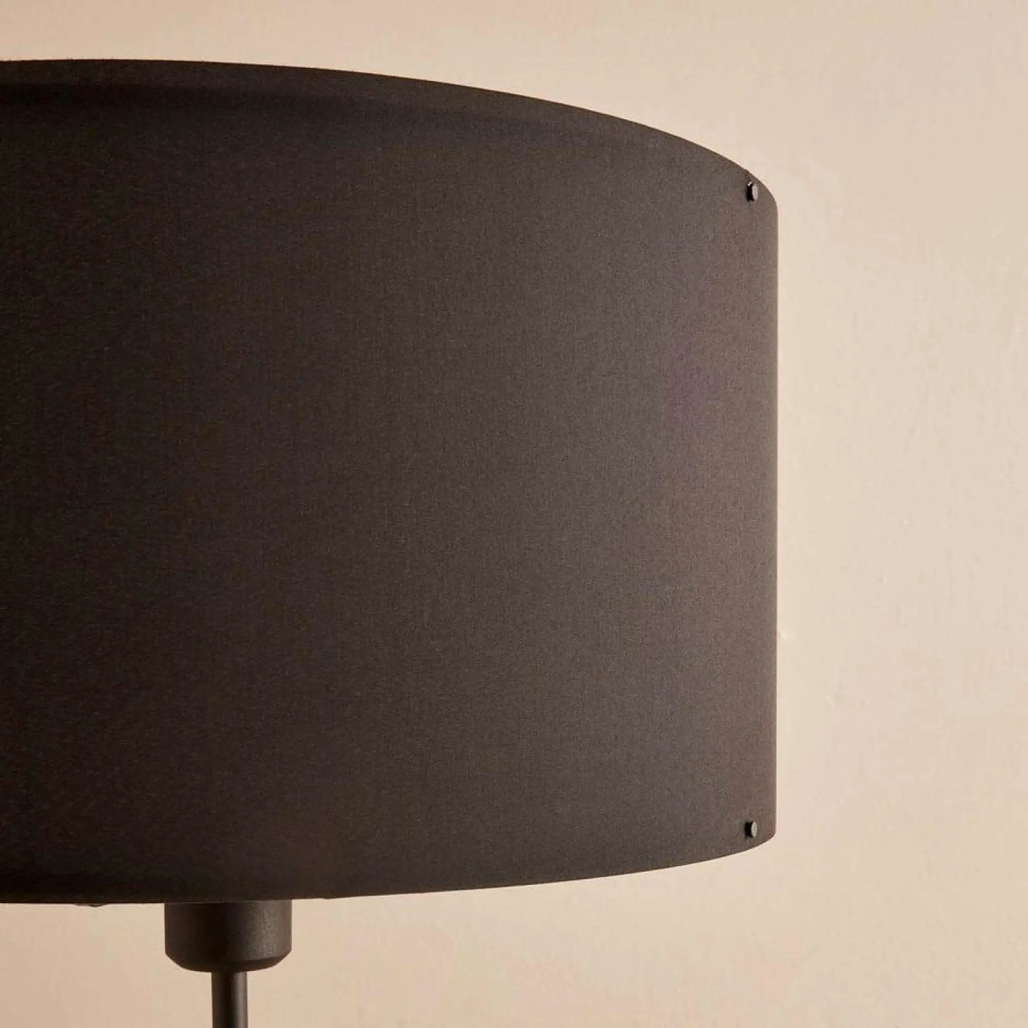 Lampadar AYD-3471, stejar/negru, lemn/material textil, 37x140 cm