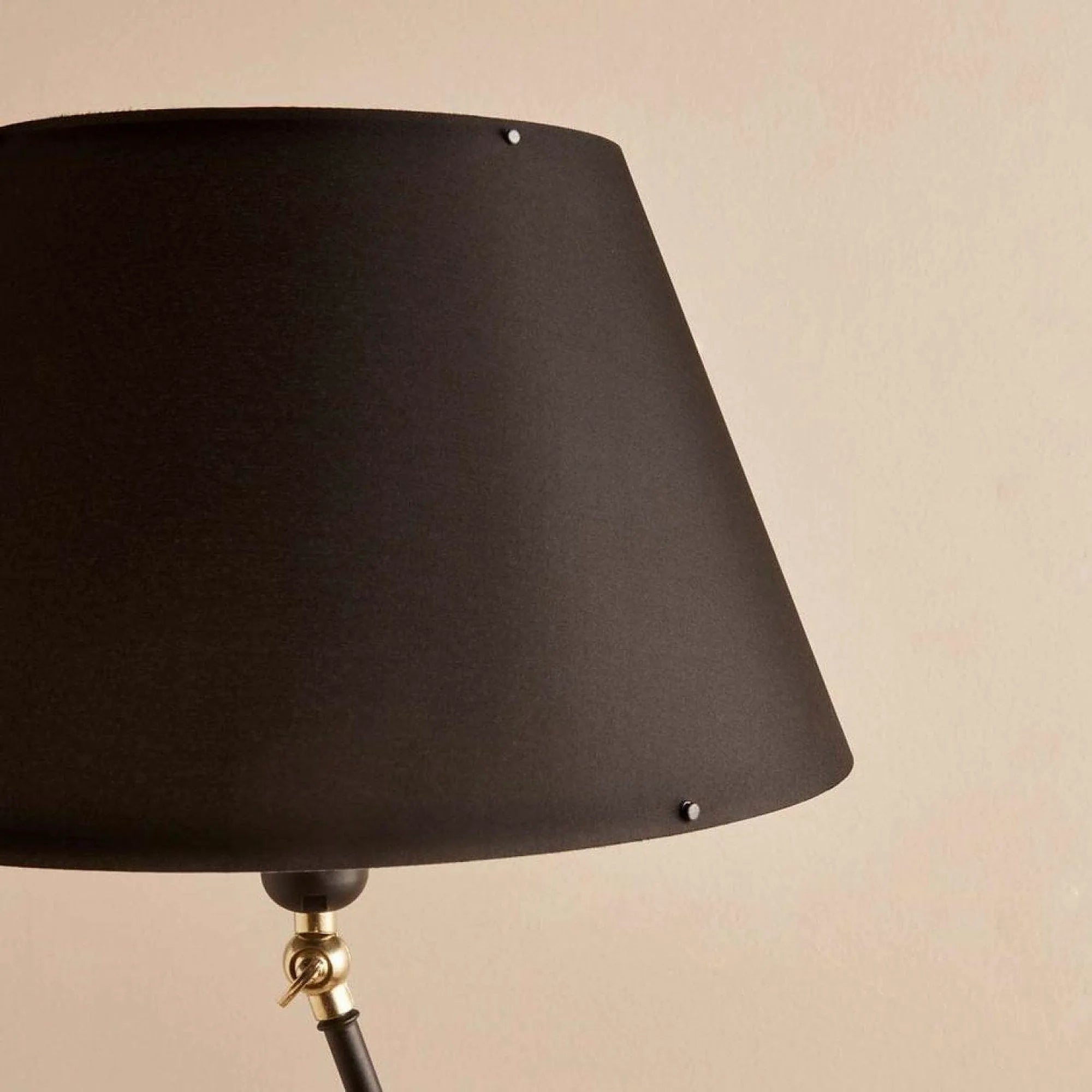 Lampadar AYD-3477, negru, PVC/metal, 38x150 cm