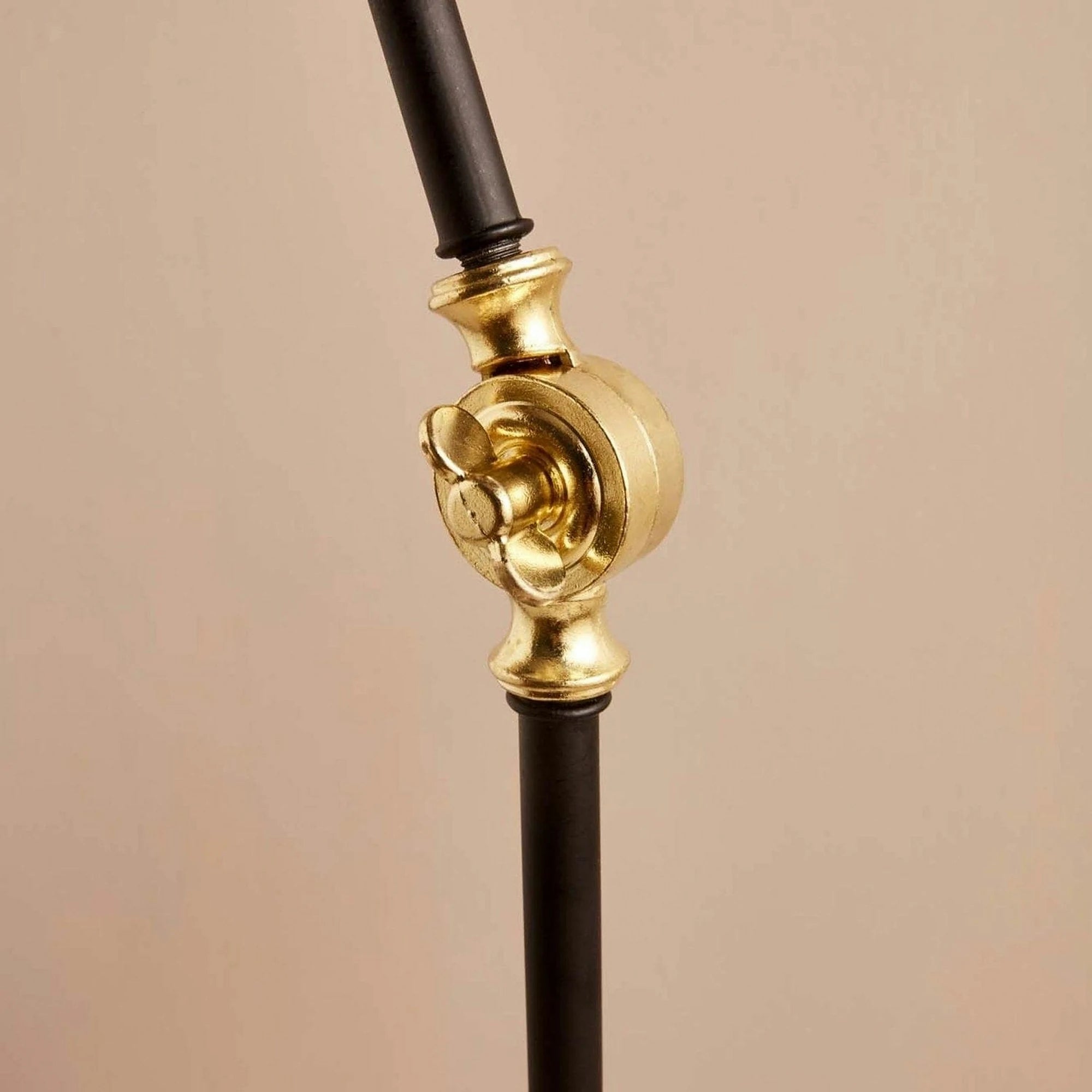 Lampadar AYD-3477, negru, PVC/metal, 38x150 cm