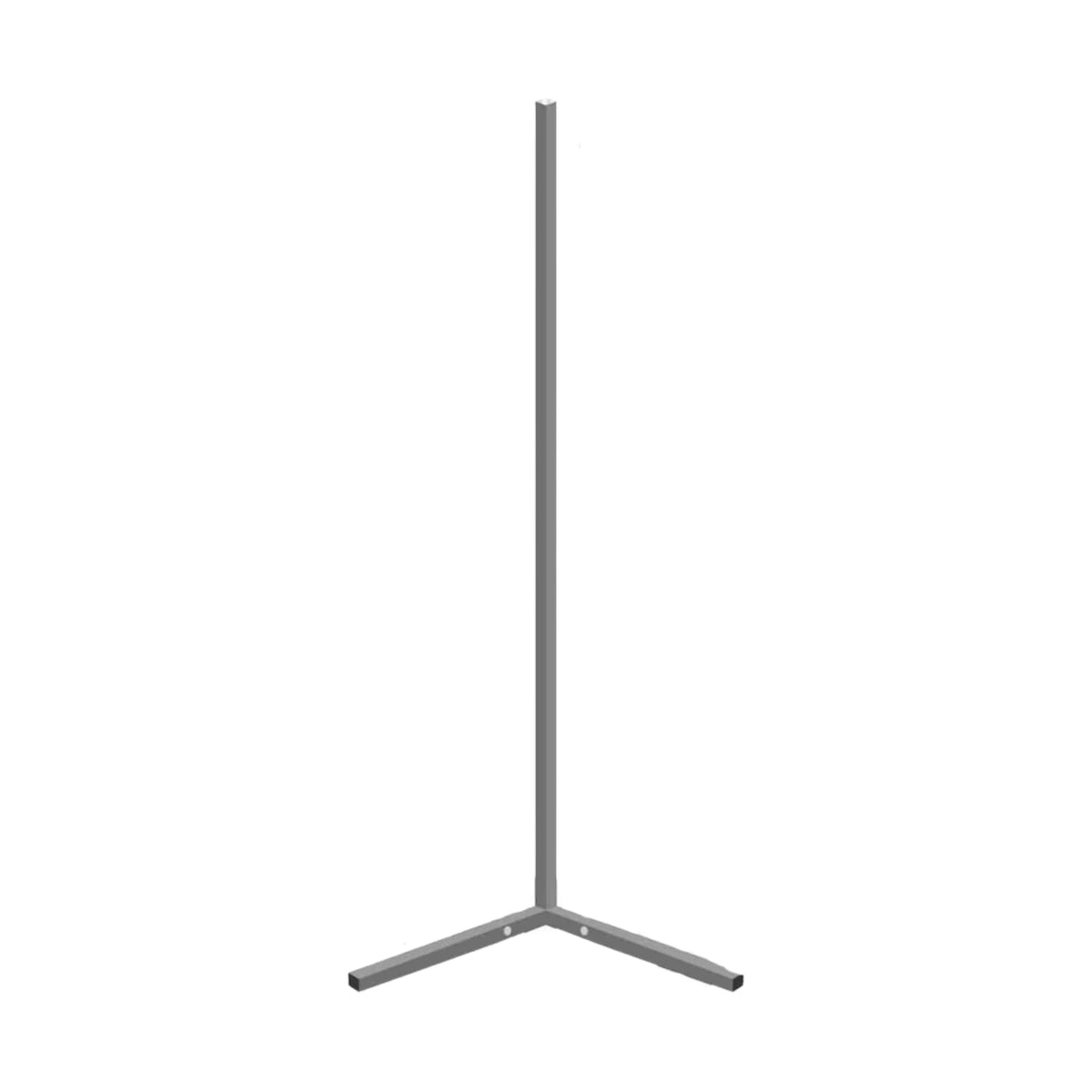 Lampadar LUMOS, gri, metal, 30x120 cm