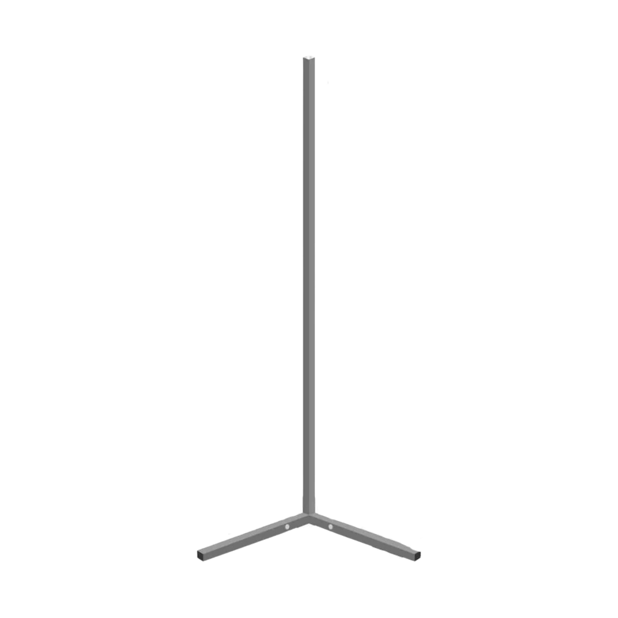 Lampadar LUMOS, gri, metal, 30x120 cm