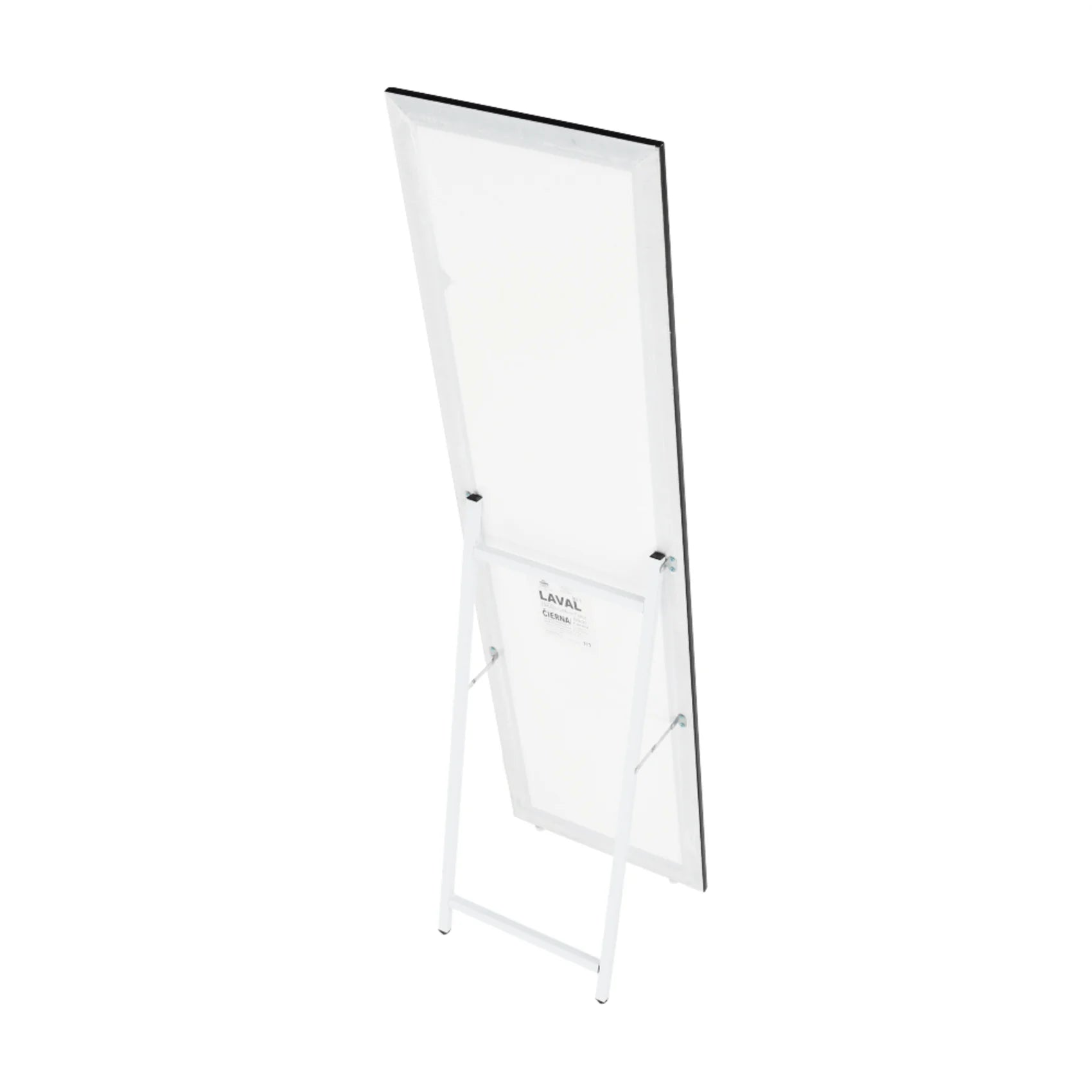 Oglinda LAVAL, negru, metal/lemn, 40x150 cm