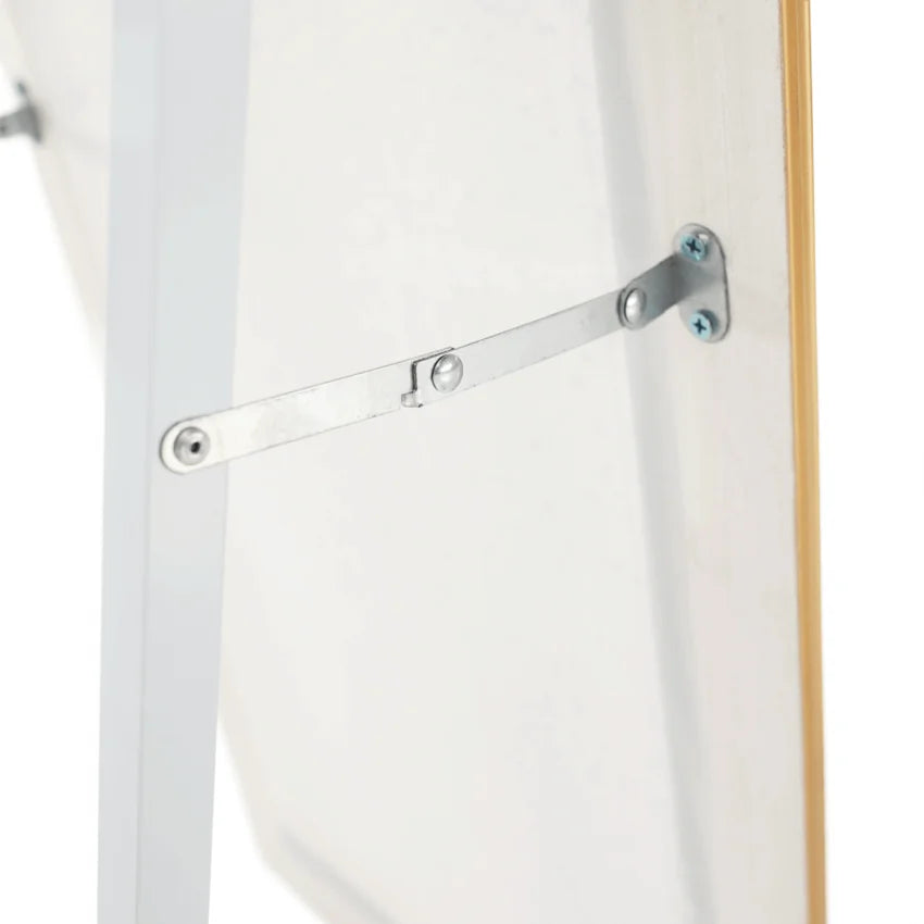 Oglinda LAVAL, auriu, metal/lemn, 40x150 cm