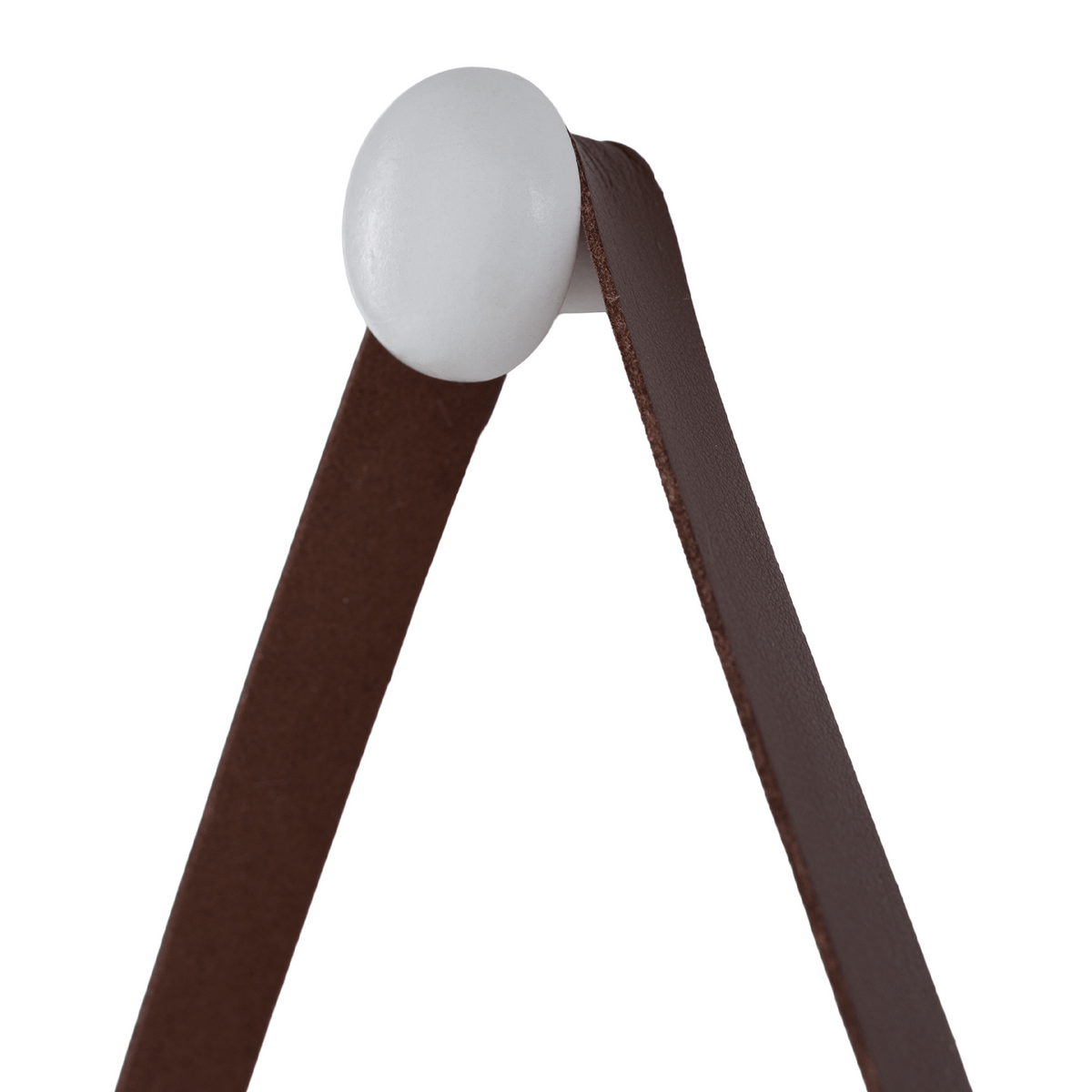 Oglinda LEMI 1, bambus alb, lemn de bambus, 45x2x45 cm