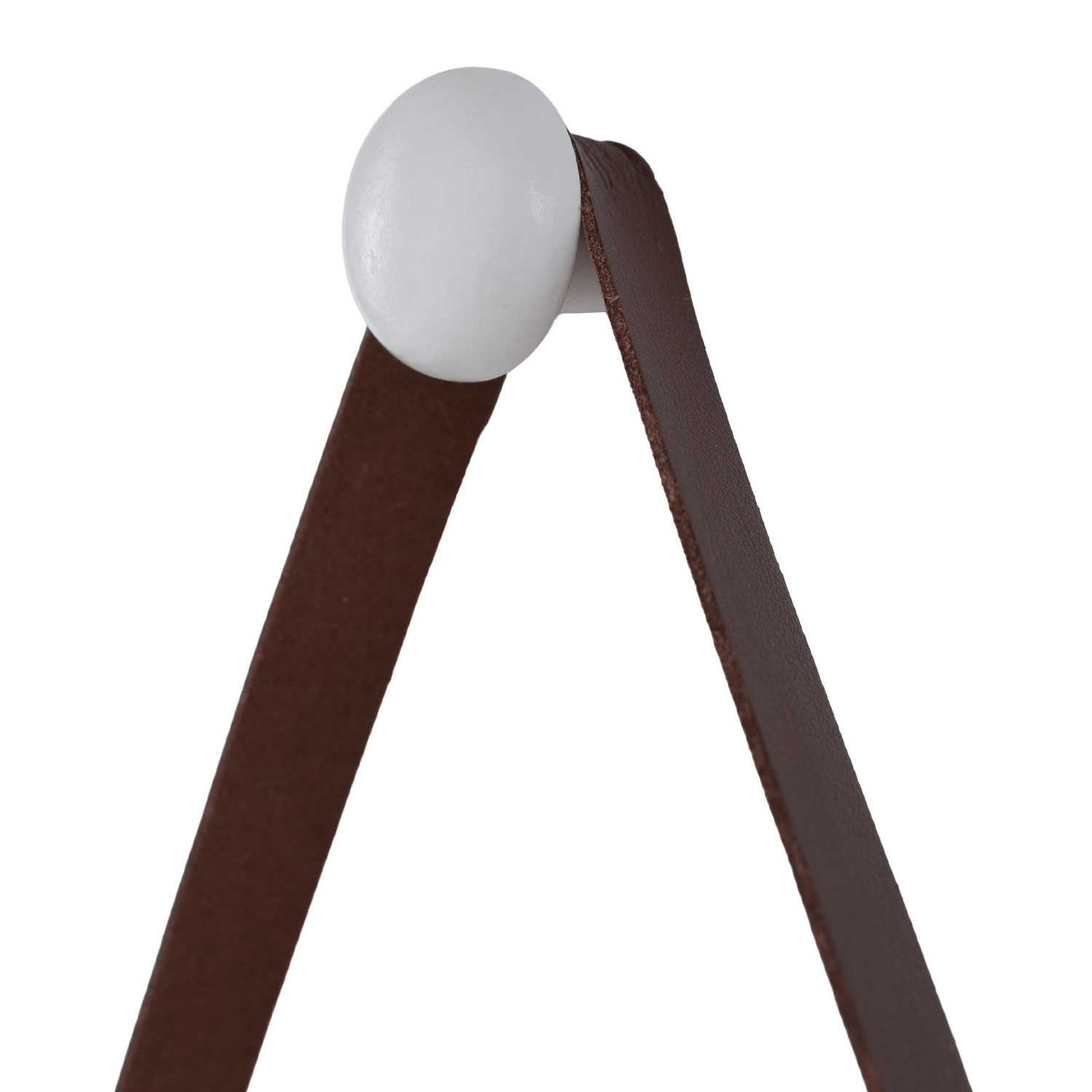 Oglinda LEMI 1, bambus alb, lemn de bambus, 45x2x45 cm