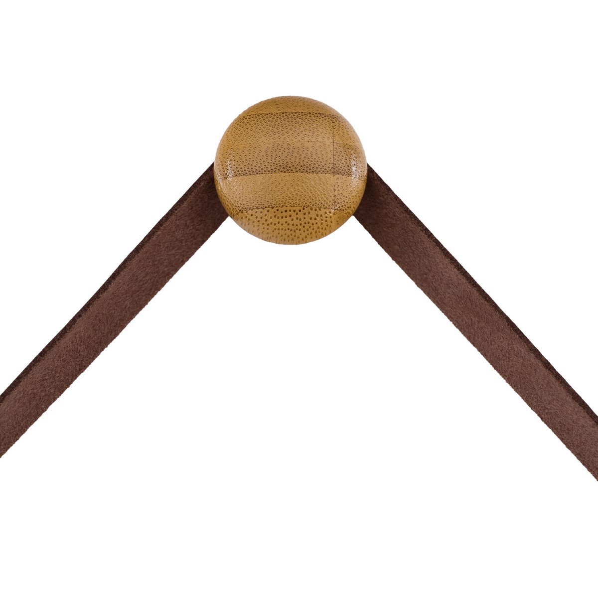 Oglinda LEMI 2, bambus natural, lemn de bambus lacuit, 45x2x45 cm
