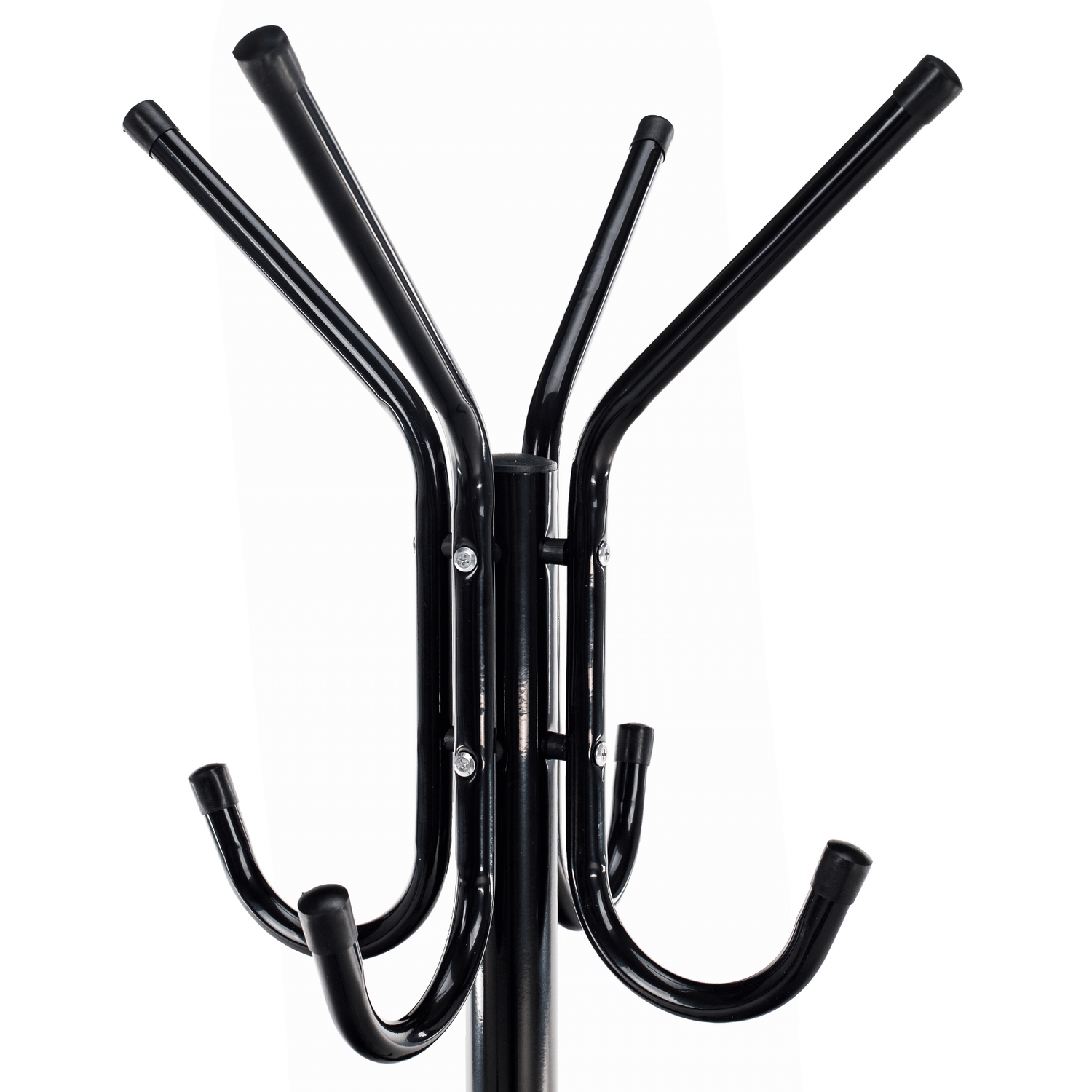 Cuier pom LORIK, negru, metal/plastic, 29x172 cm