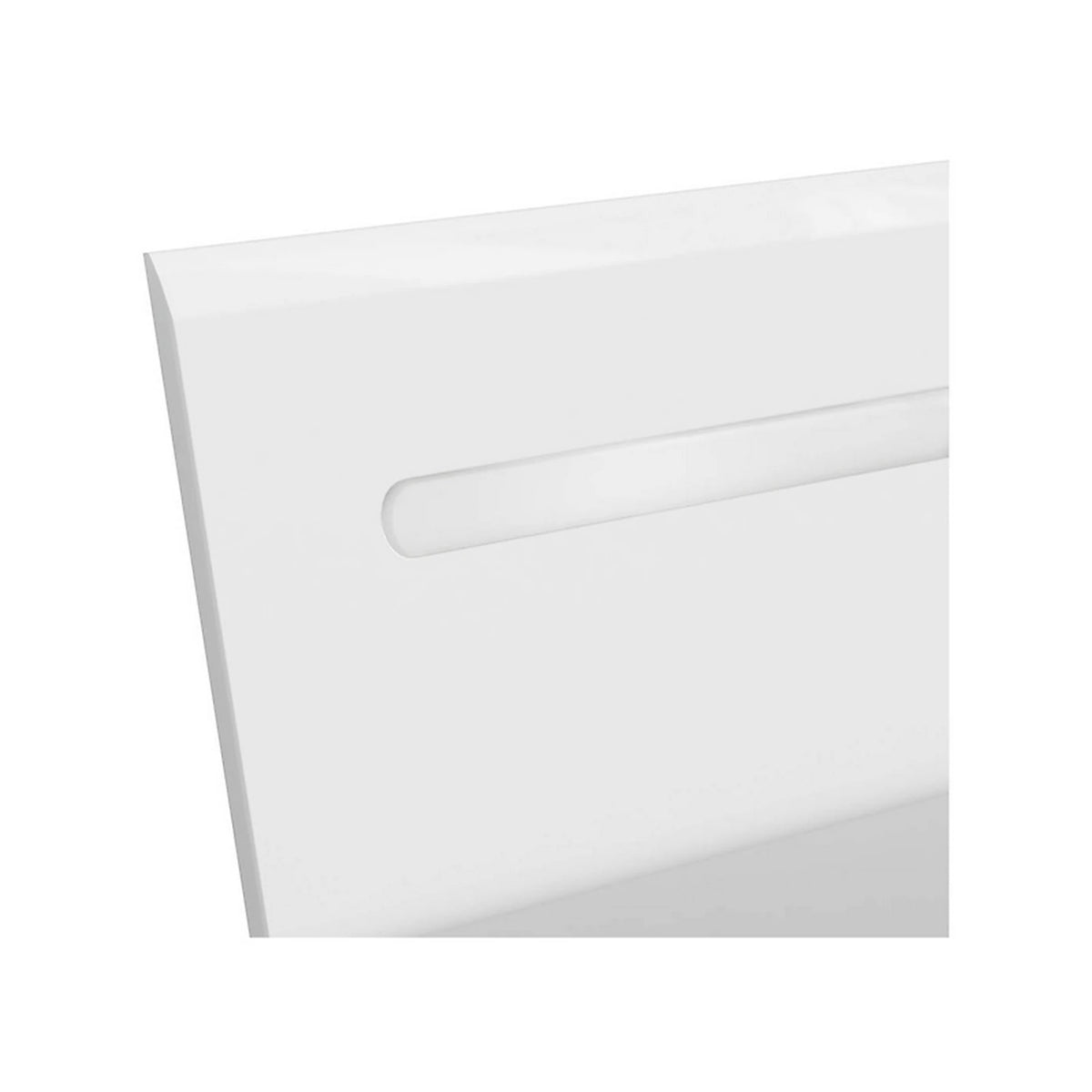 Cadru pat AZTECA TRIO 160x200, alb, PAL