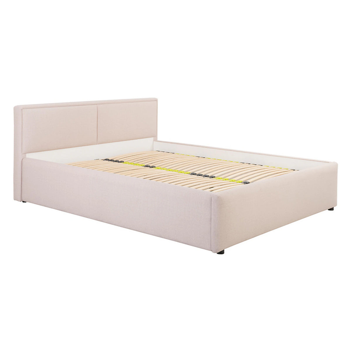 Cadru pat NEDIN 160x200, stofa clasica bej - Maya 03