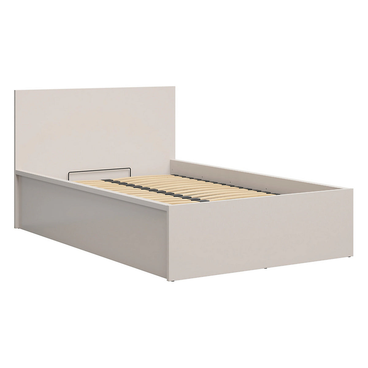 Pat TETRIX 120x200, casmir, PAL laminat, cu somiera si lada depozitare