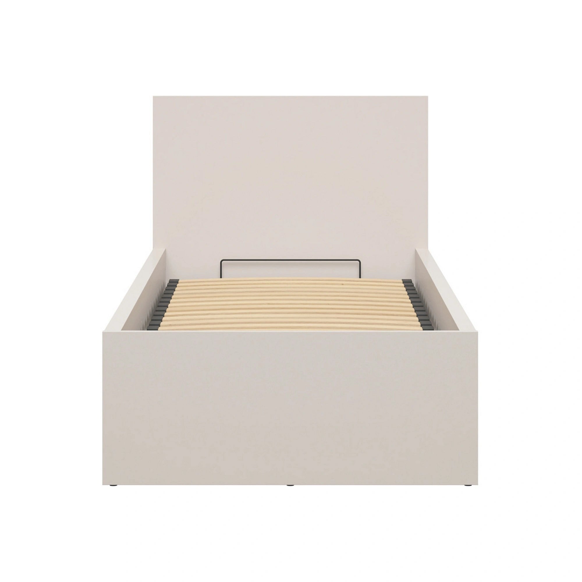 Pat TETRIX 90x200, casmir, PAL, cu somiera si spatiu depozitare