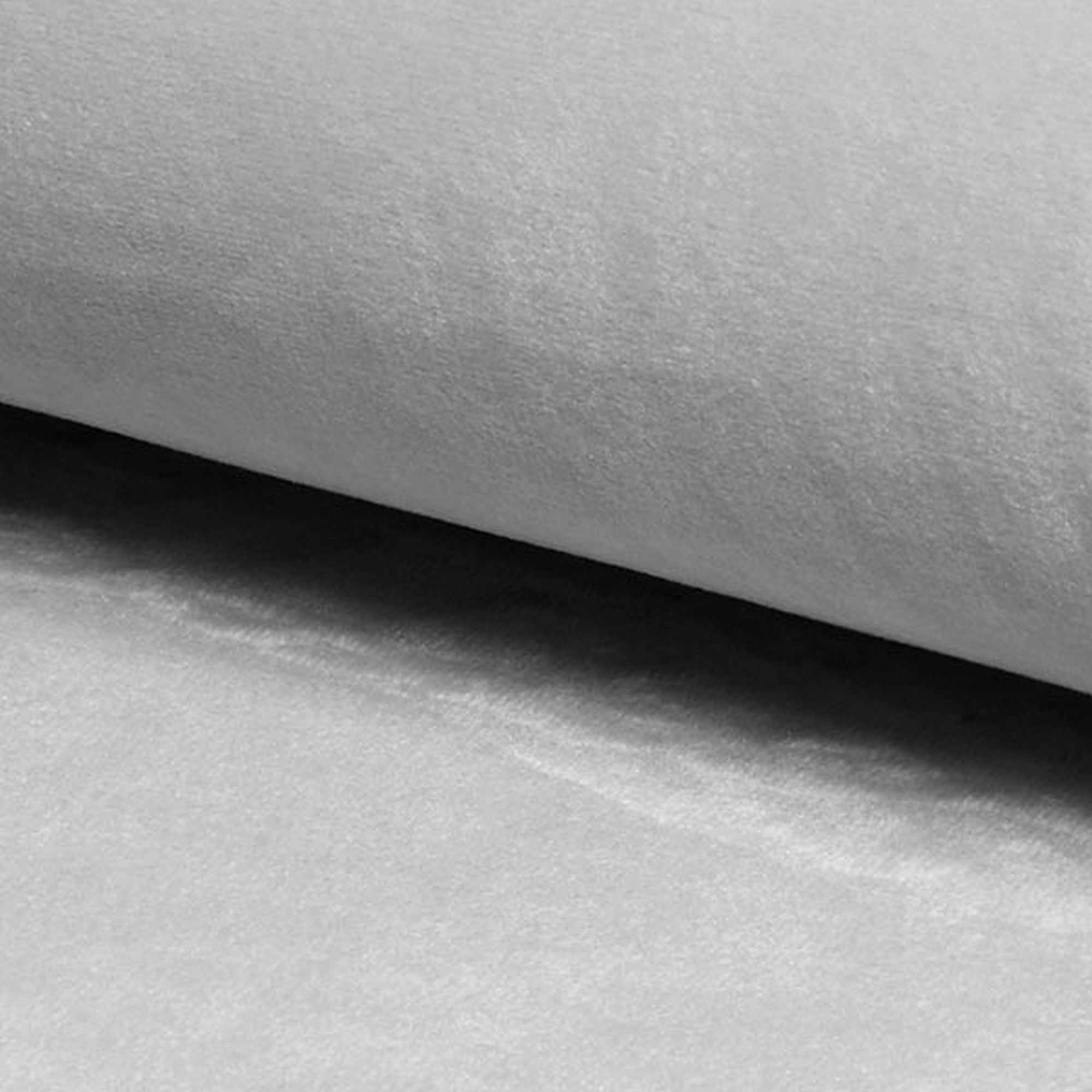 Pat SIERRA 120x200, stofa catifelata gri deschis - Bluvel 03, somiera inclusa