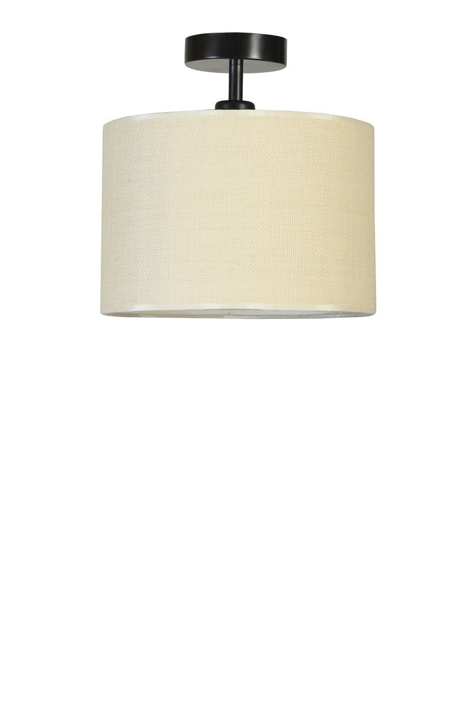 Lustra 846STL5115, bej/negru, lemn/metal, 30x30 cm