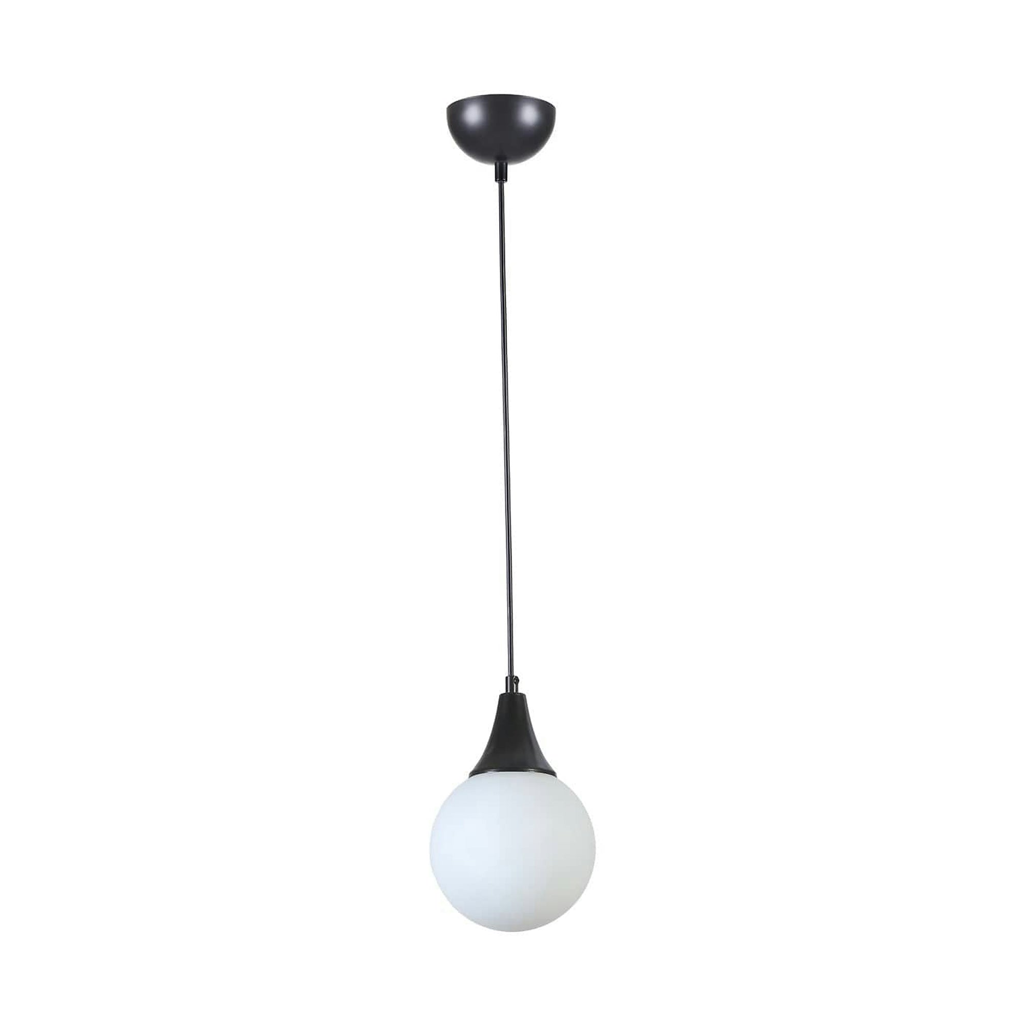 Lustra 846STL5237, negru, metal, 15x25-70 cm