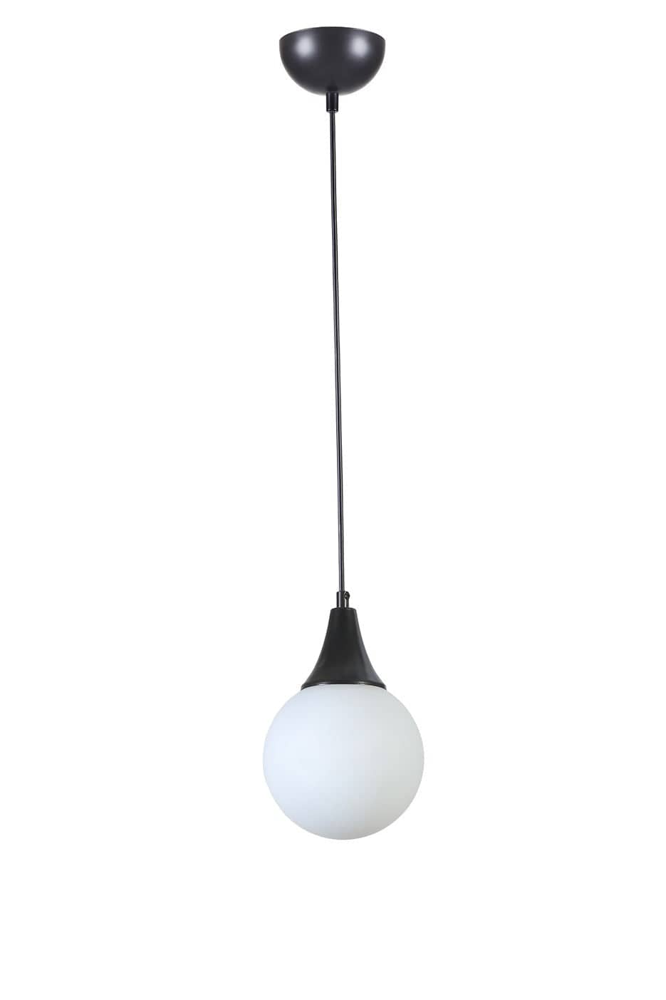 Lustra 846STL5237, negru, metal, 15x25-70 cm