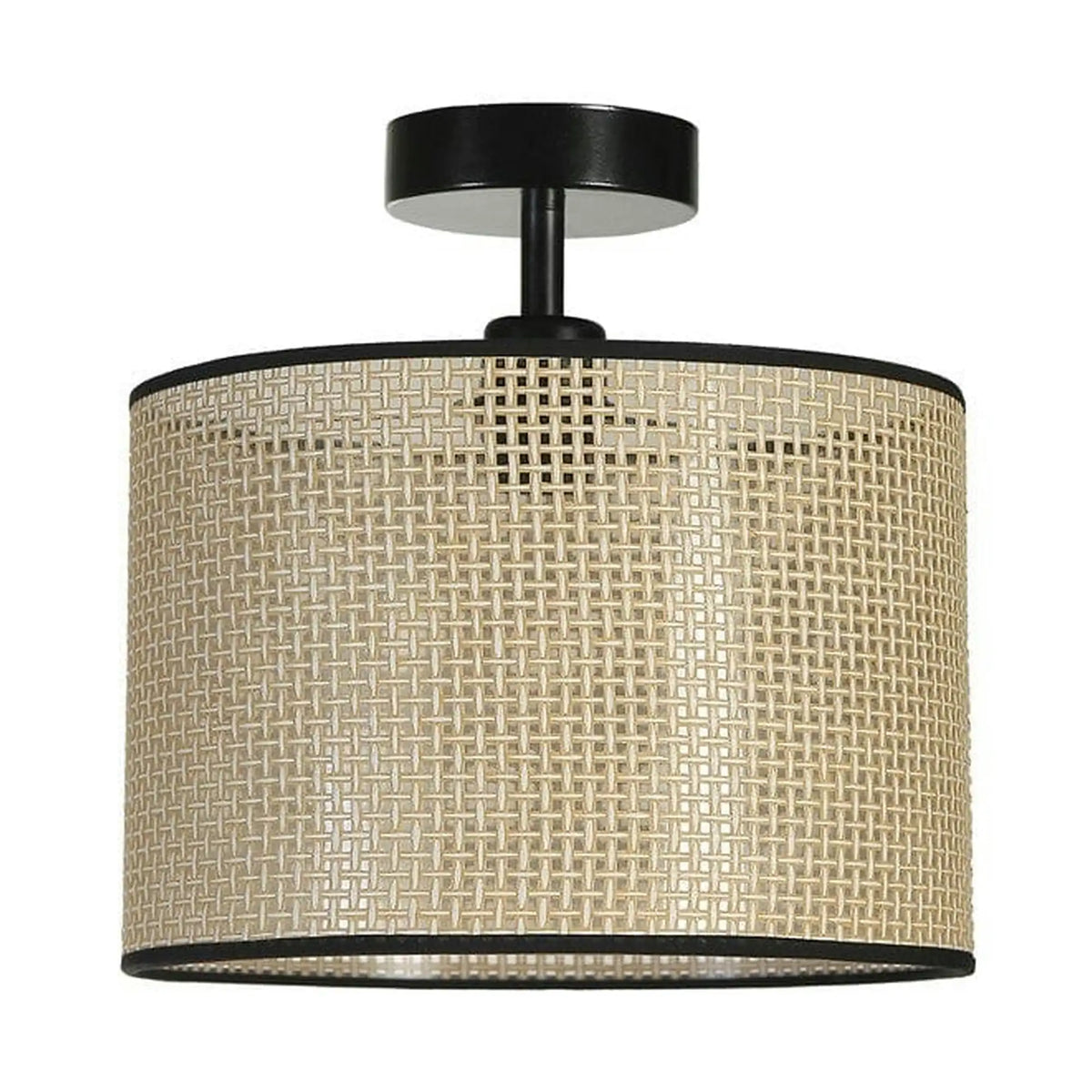 Lustra 846STL5258, lemn de bambus/metal, 30x30 cm