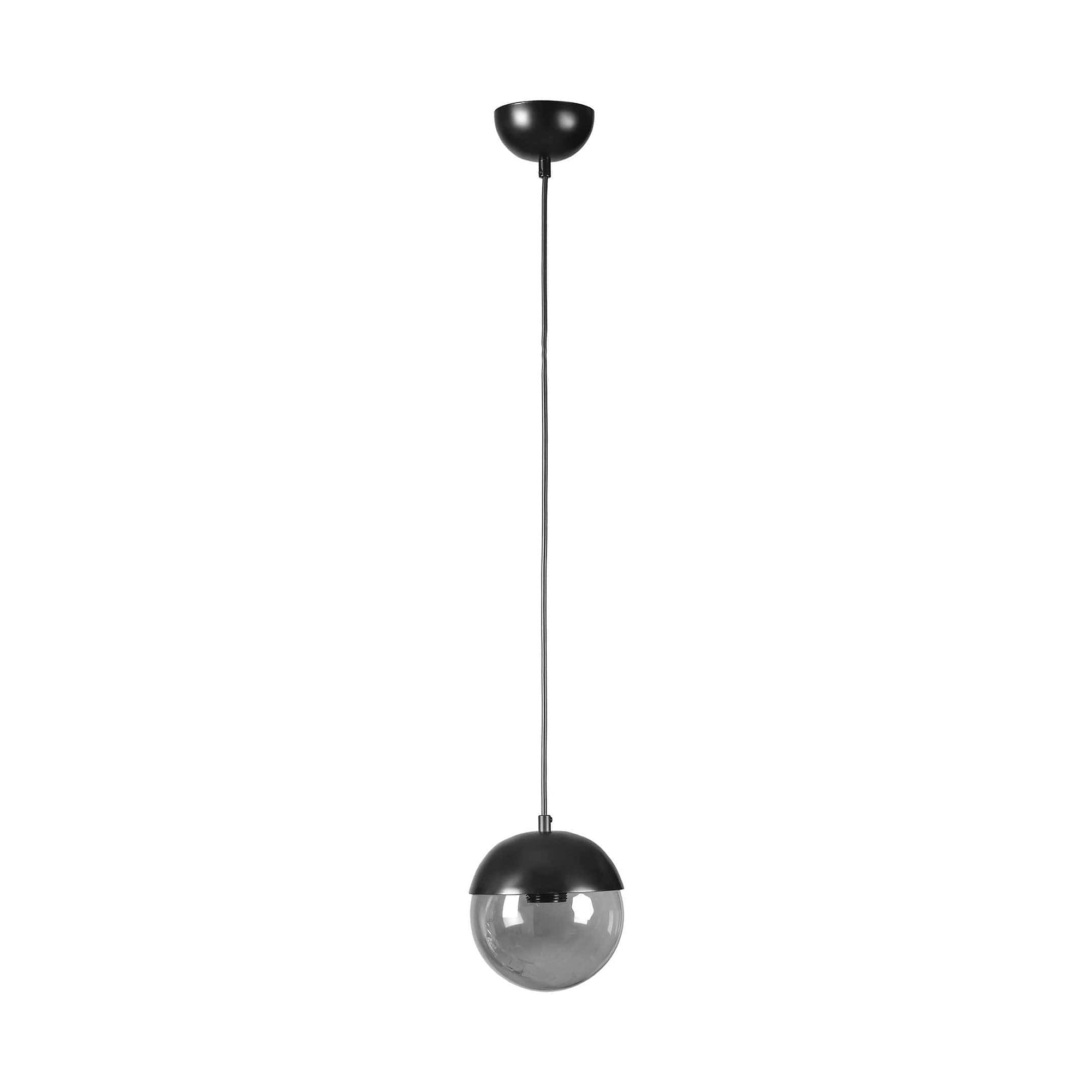 Lustra 941RTN1227, negru, metal, 15x70 cm