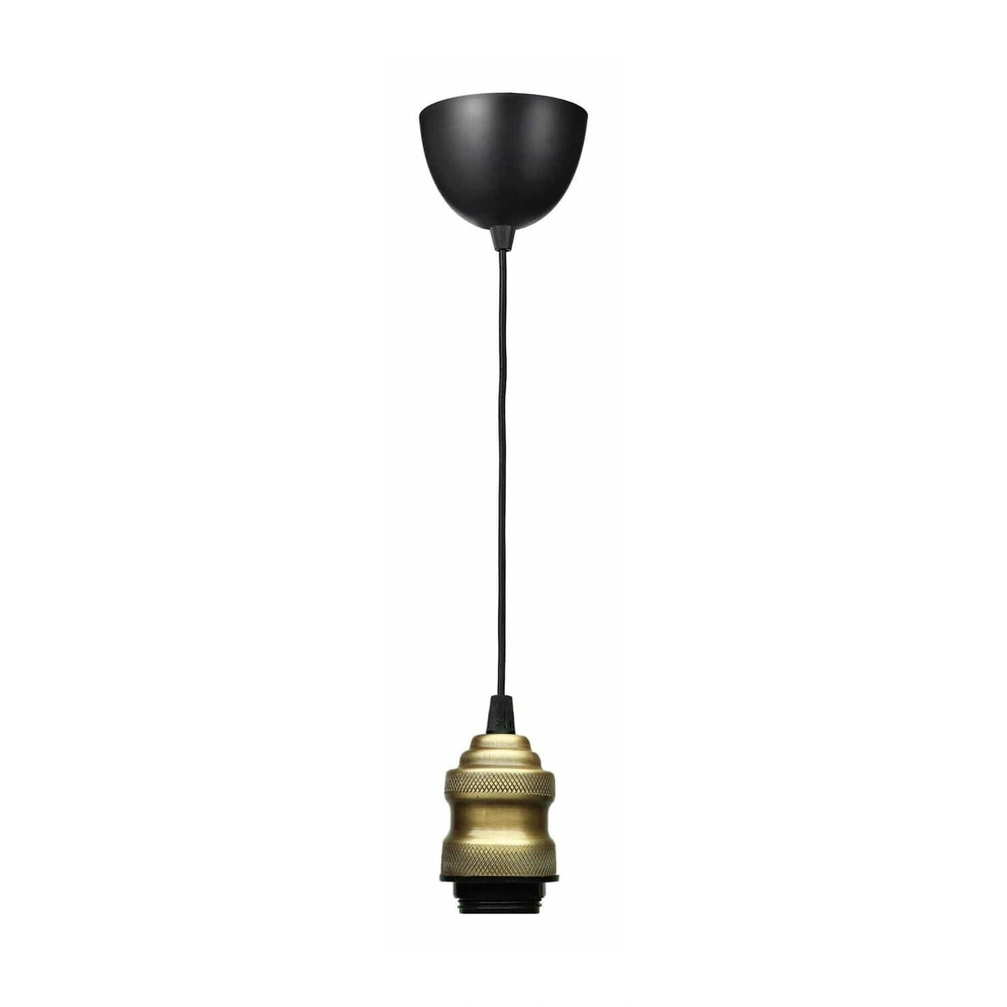Lustra AYD-3707, negru, metal, 8x100 cm