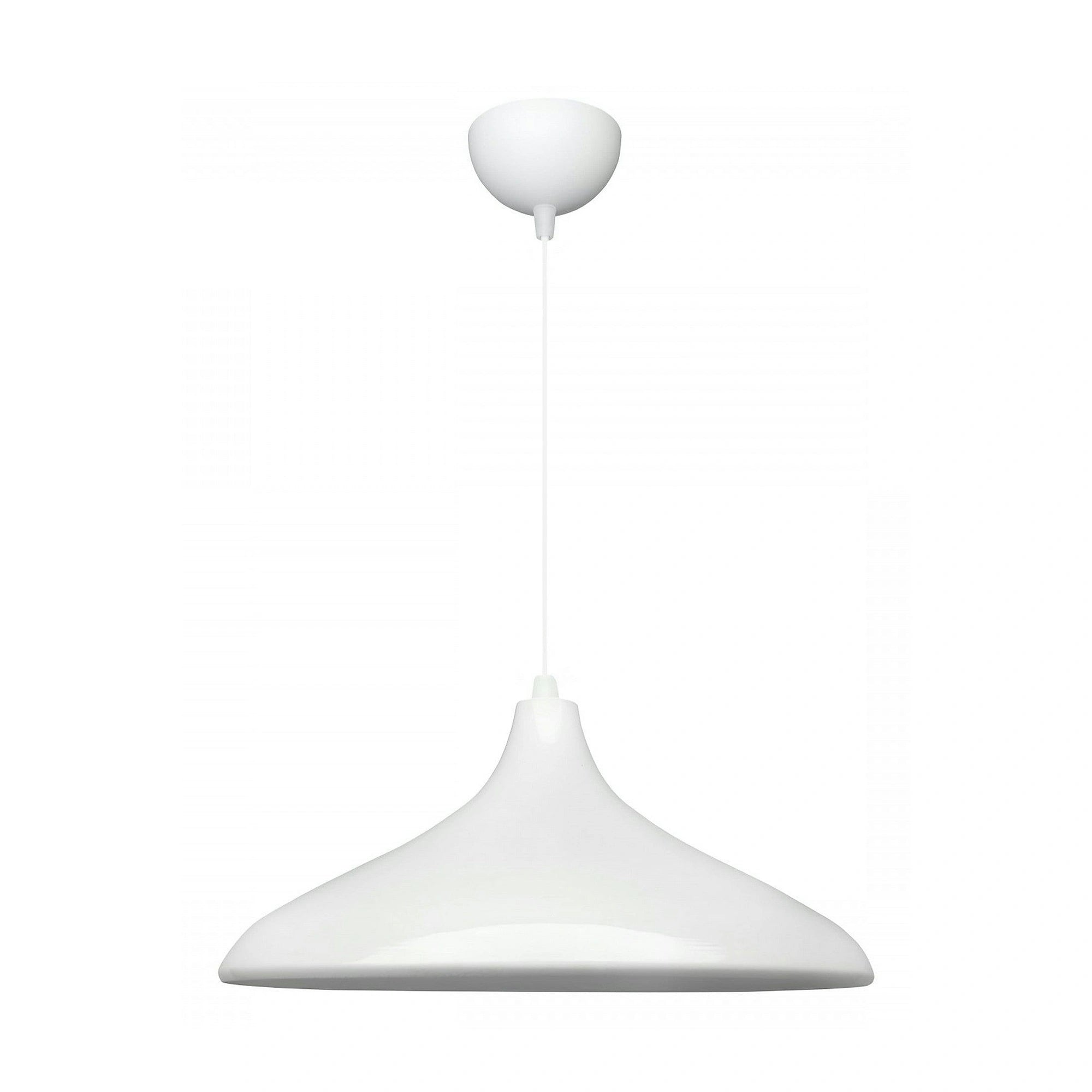 Lustra AYD-3726, alb, metal, 30x100 cm