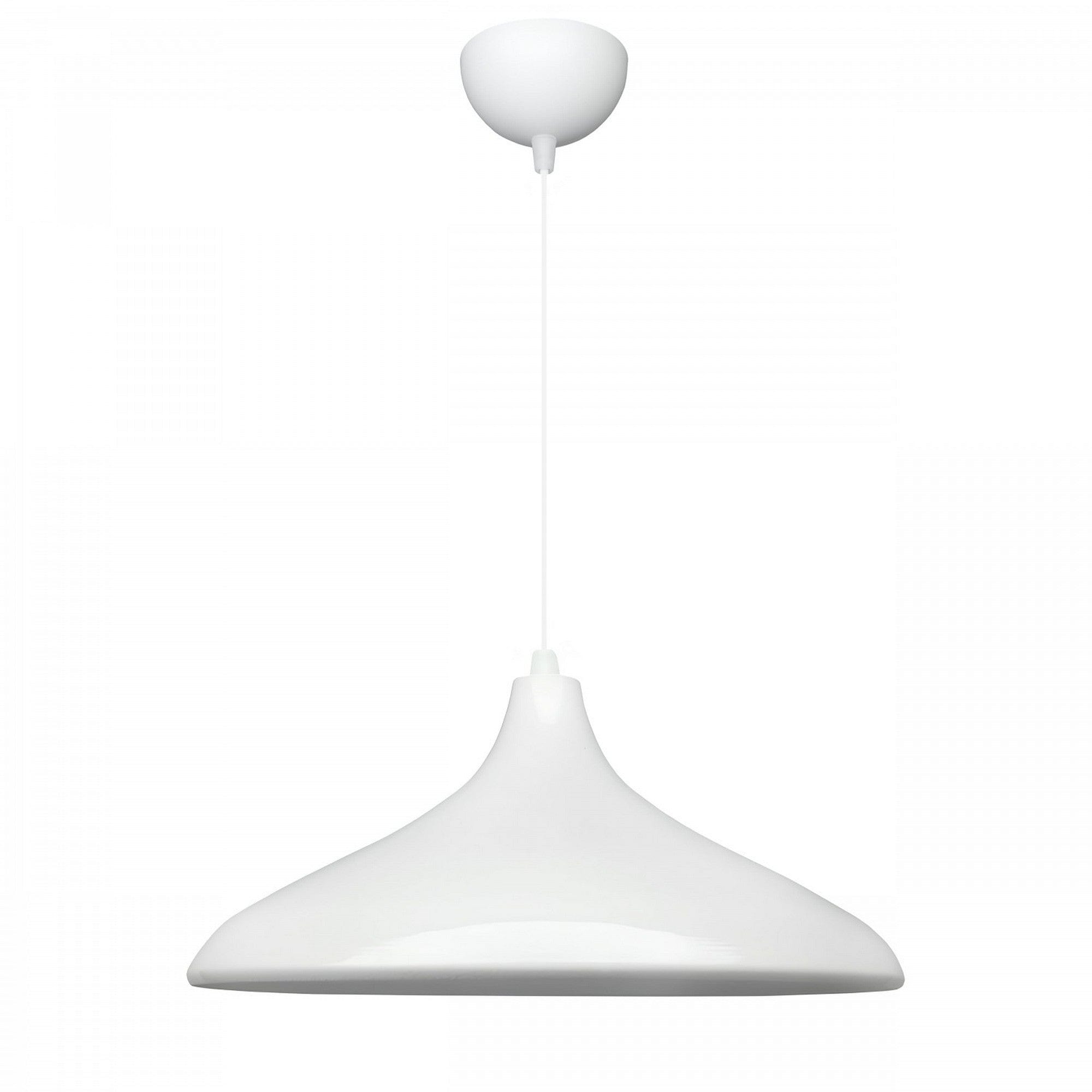 Lustra AYD-3726, alb, metal, 30x100 cm