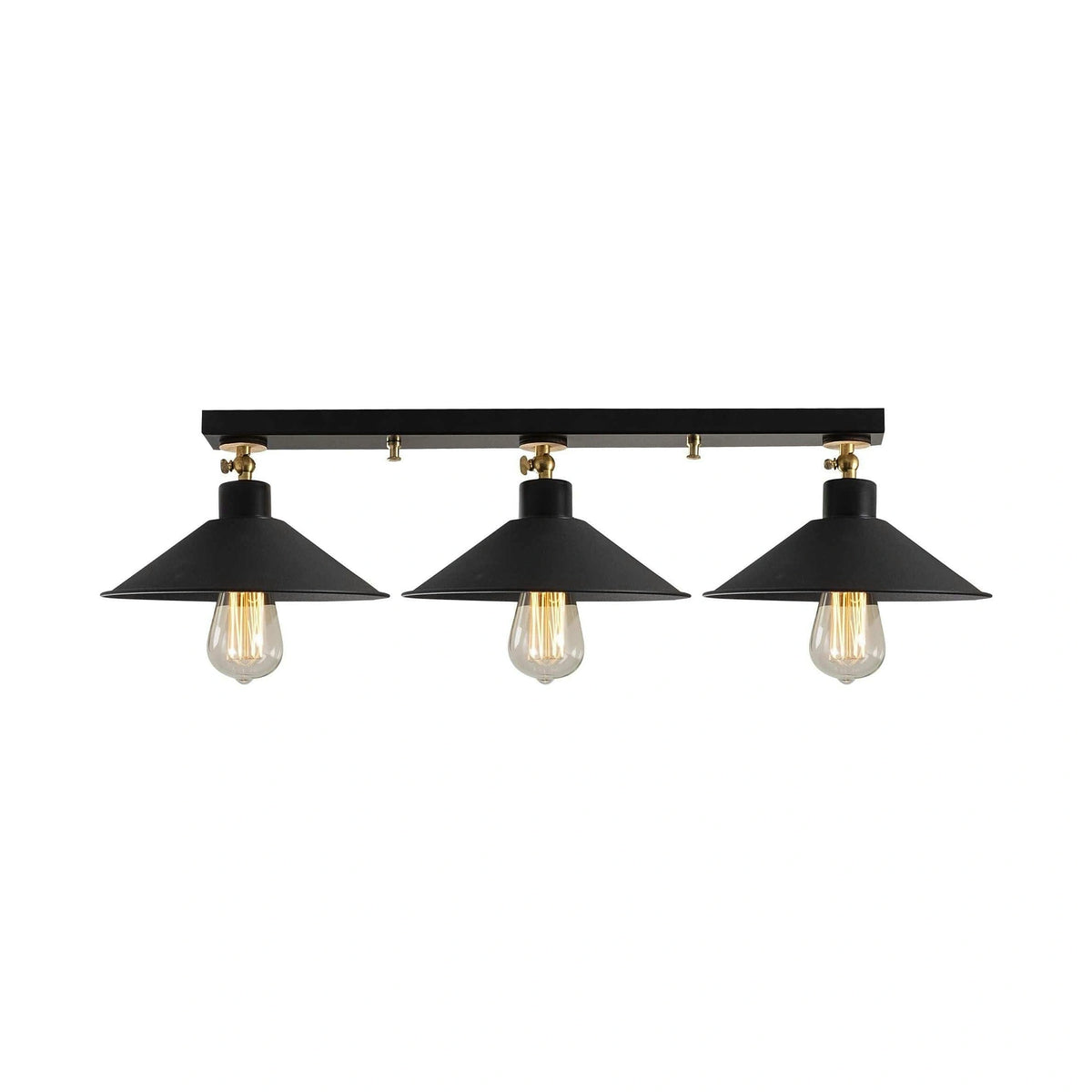 Lustra BERCESTE N 660, negru, metal, 80x24x16 cm