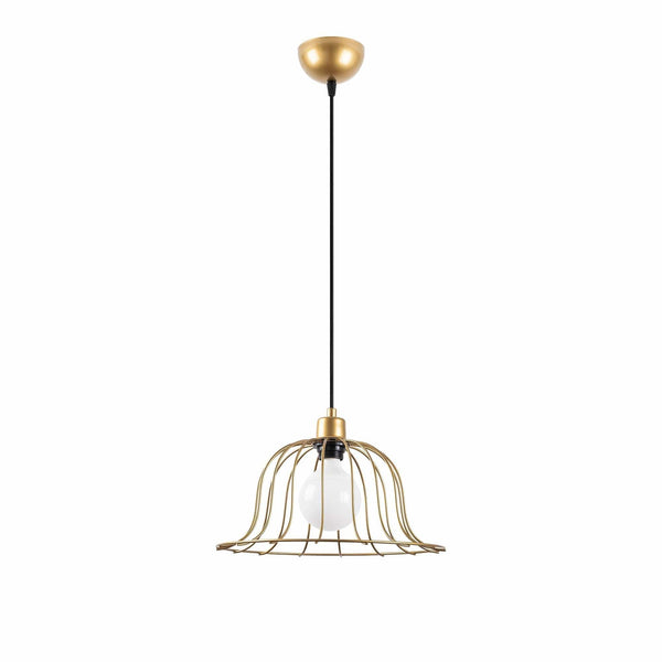Lustra BOEY 11391, auriu/negru, metal, 35x31-121 cm