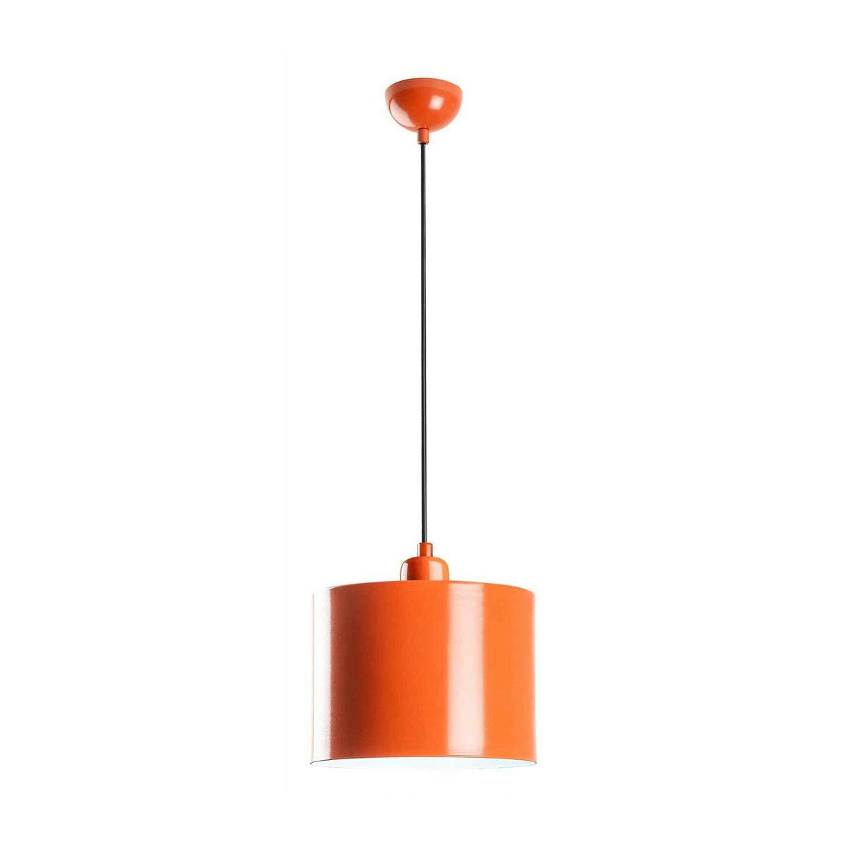 Lustra DUZ, portocaliu, metal, 20x25-110 cm