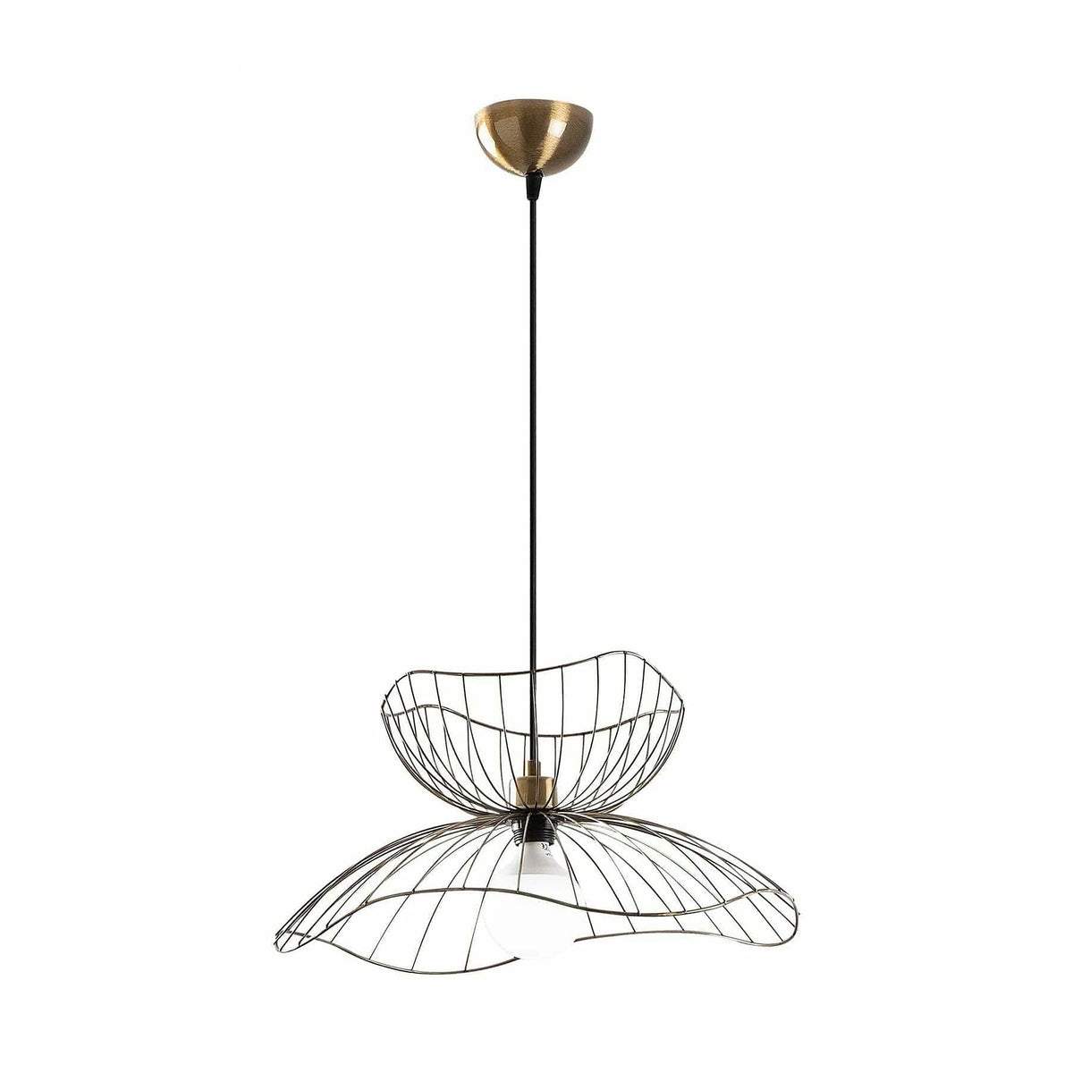 Lustra FARAC 6391, bronz, metal, 50x121 cm