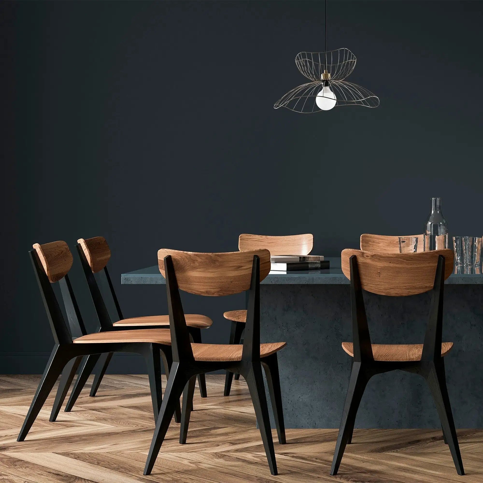 Lustra FARAC 6391, bronz, metal, 50x121 cm