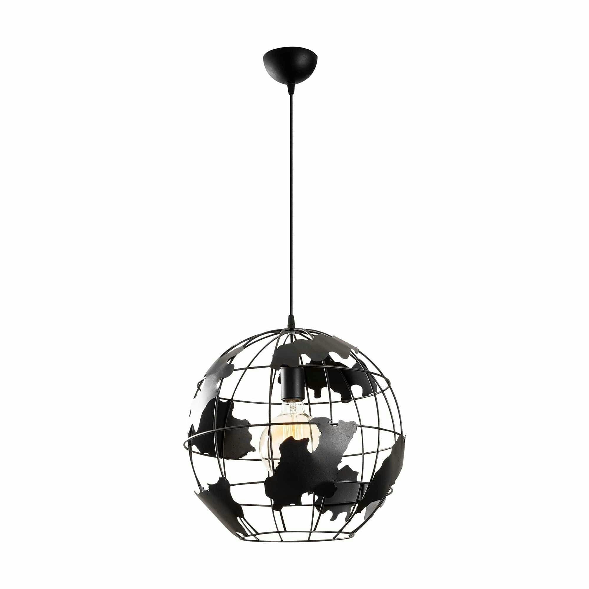 Lustra FELLINI MR - 822, negru, metal, 40x110 cm