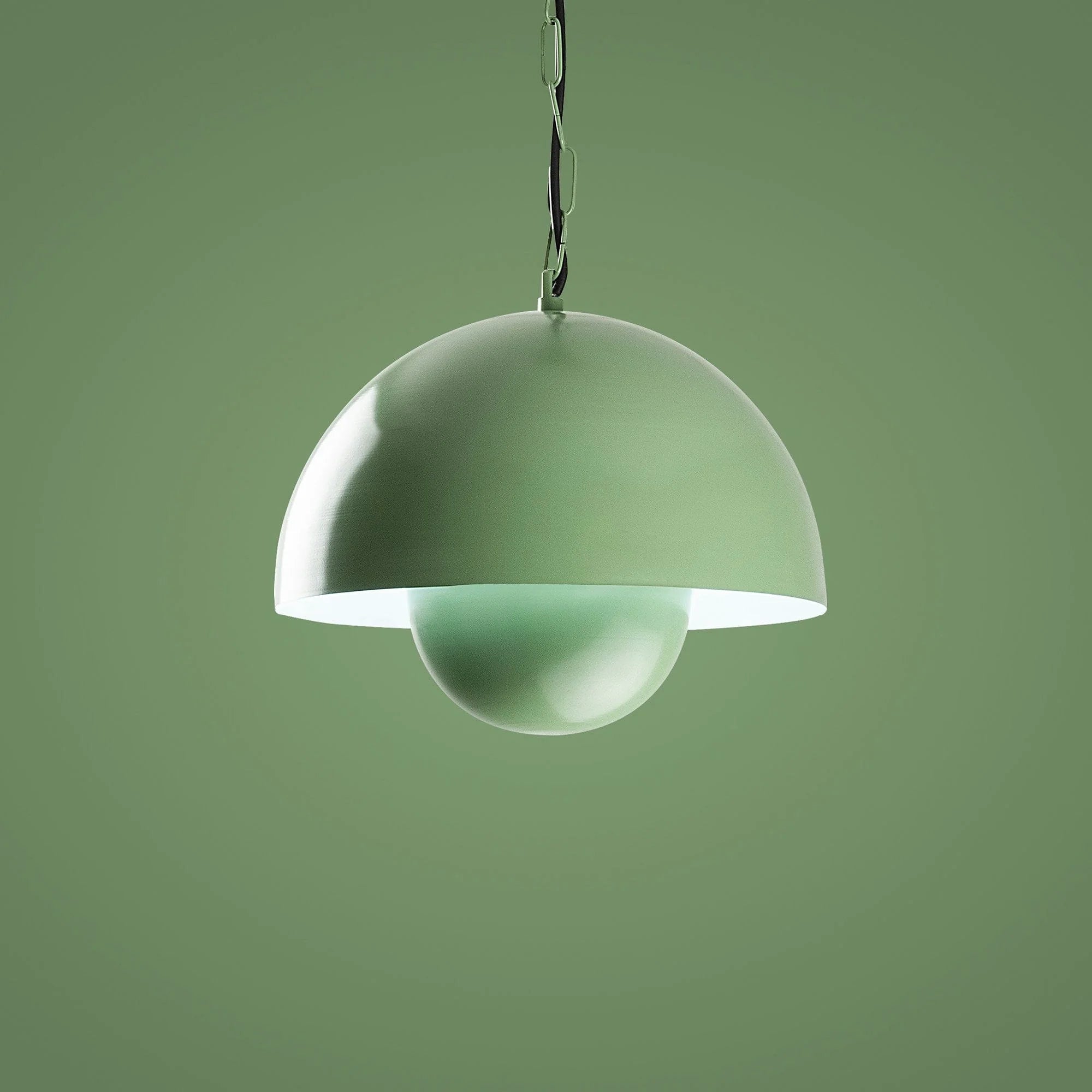 Lustra KURE 2676, verde, metal, 30x70 cm