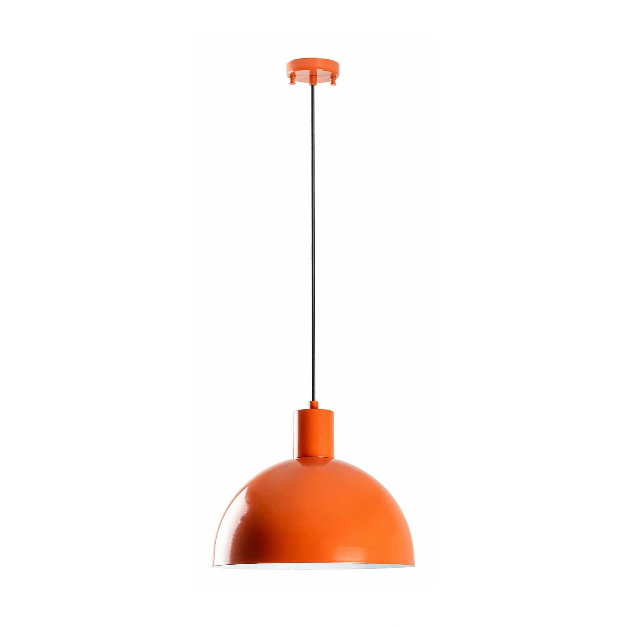 Lustra KURE 993, portocaliu, metal, 30x28-117 cm